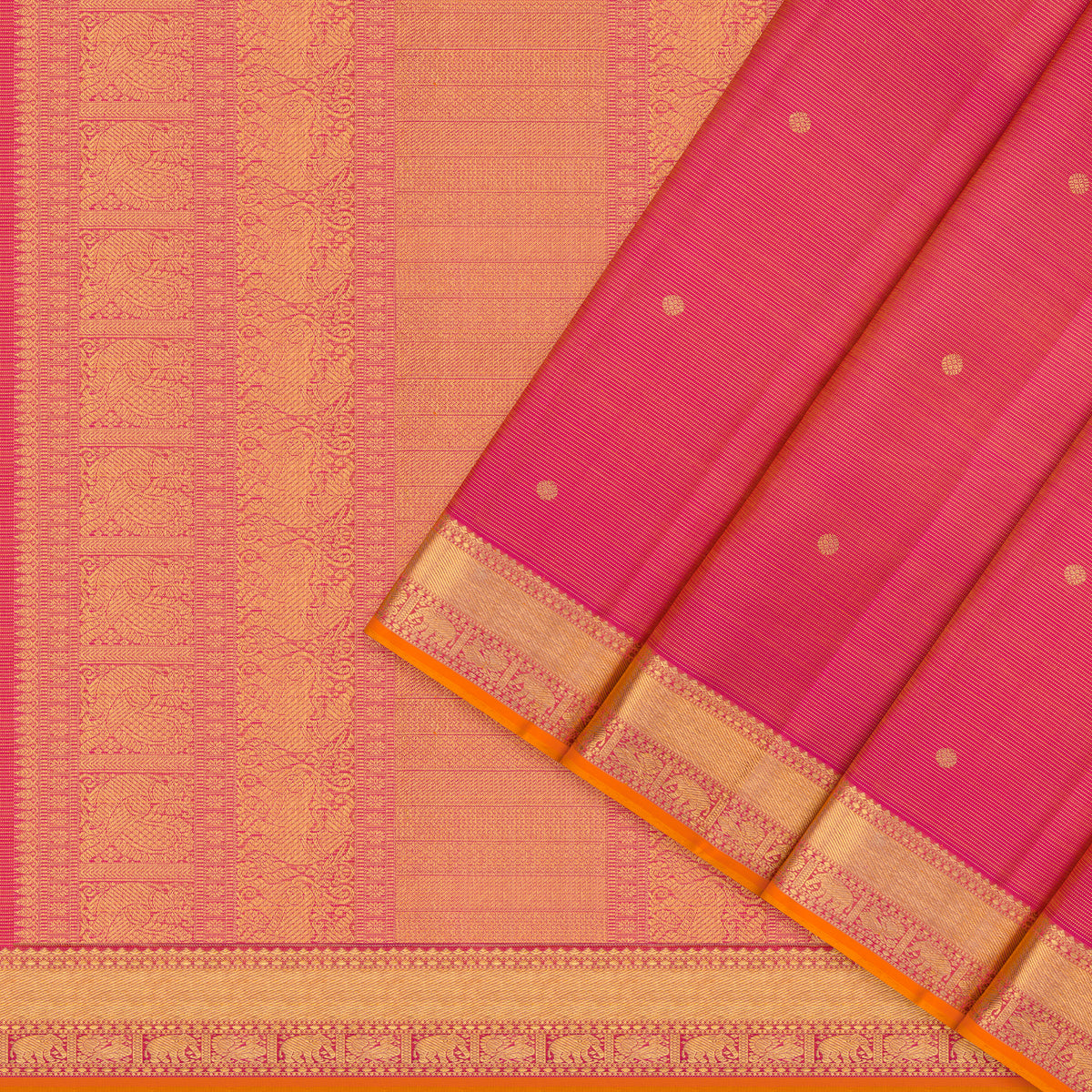 Kanakavalli Kanjivaram Silk Sari 26-110-HS001-03529 - Cover View