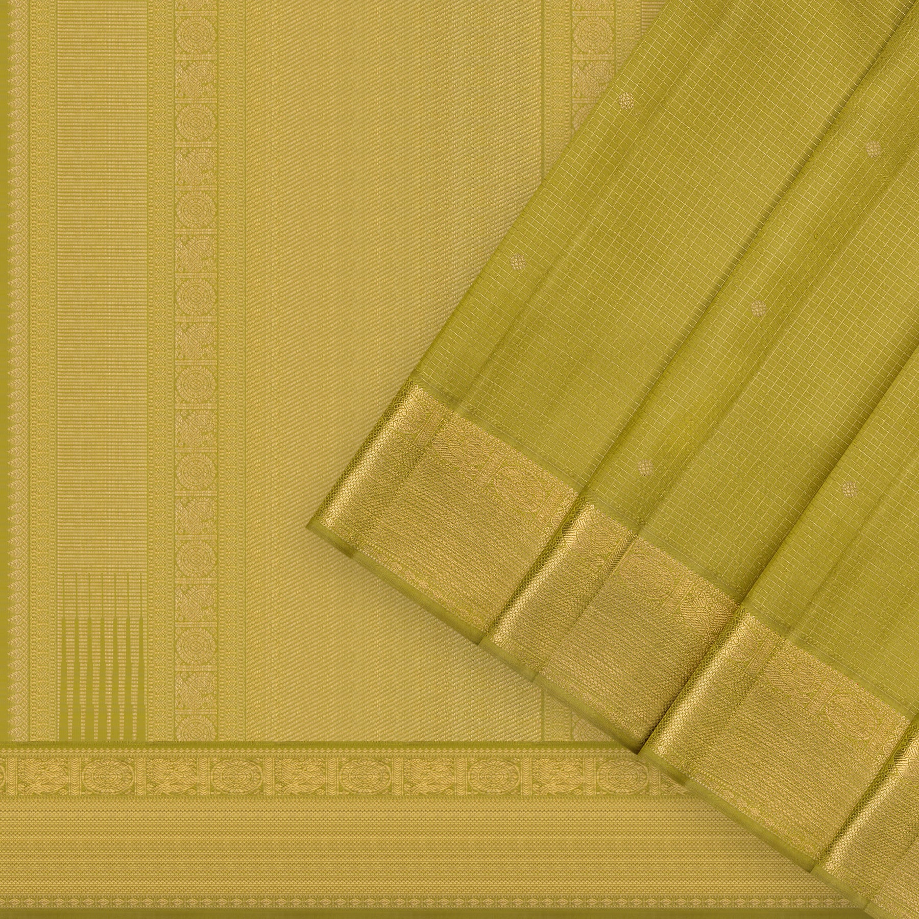 Kanakavalli Kanjivaram Silk Sari 26-110-HS001-03549 - Cover View
