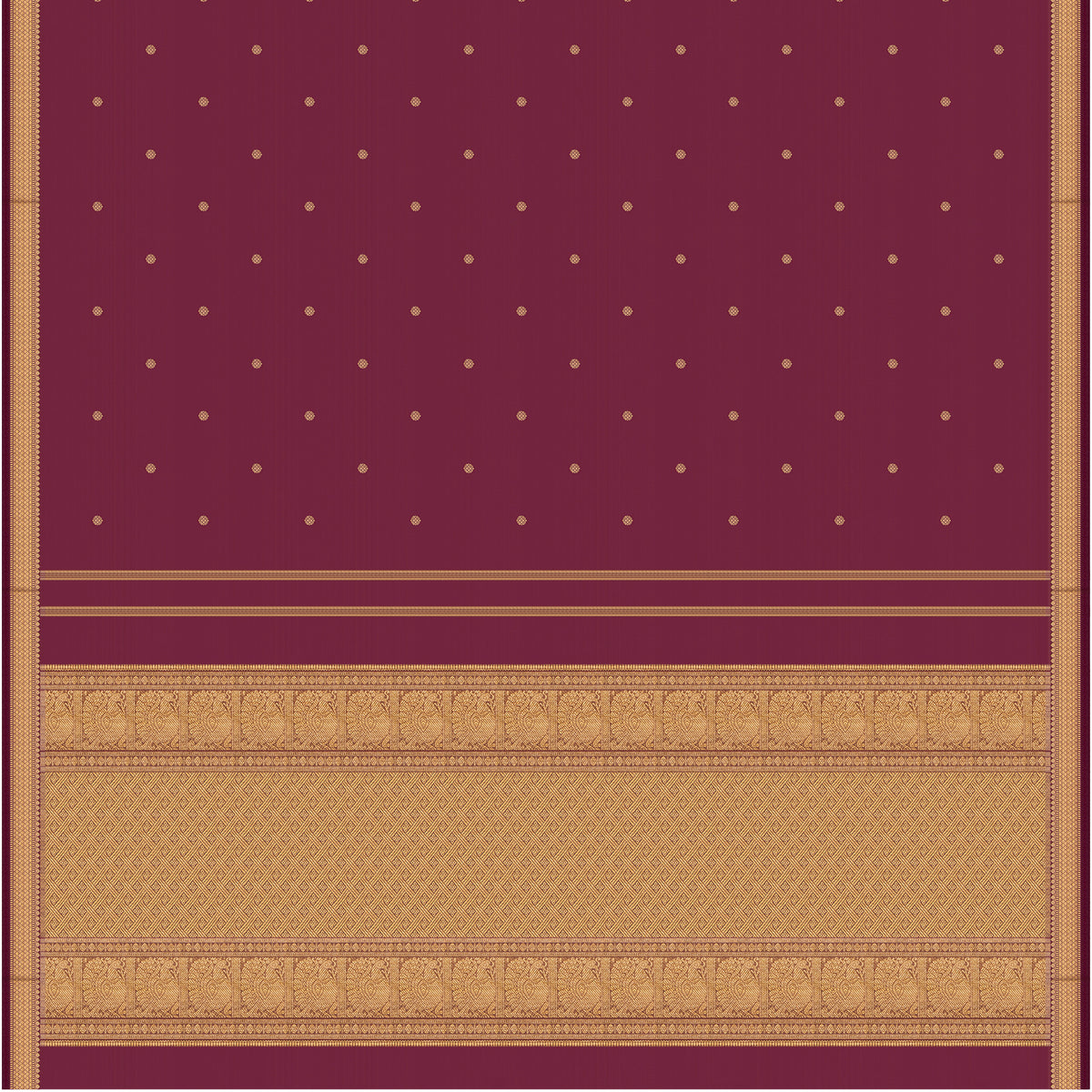 Kanakavalli Kanjivaram Silk Sari 26-110-HS001-03591 - Full View