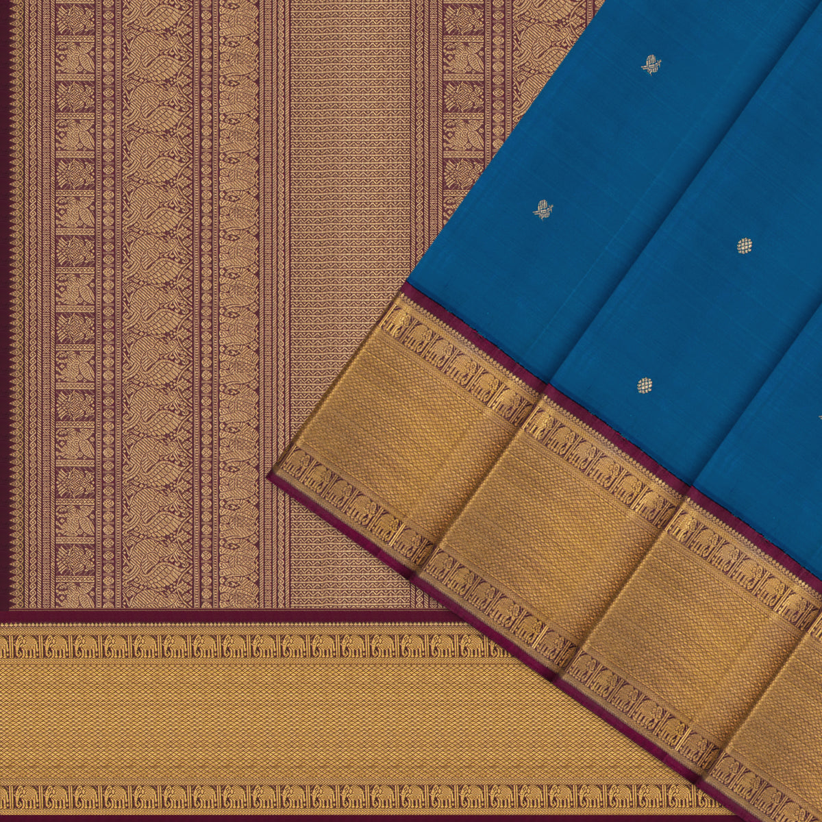 Kanakavalli Kanjivaram Silk Sari 26-110-HS001-03619 - Cover View