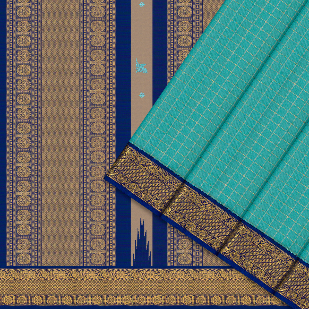 Kanakavalli Kanjivaram Silk Sari 26-110-HS001-03624 - Cover View