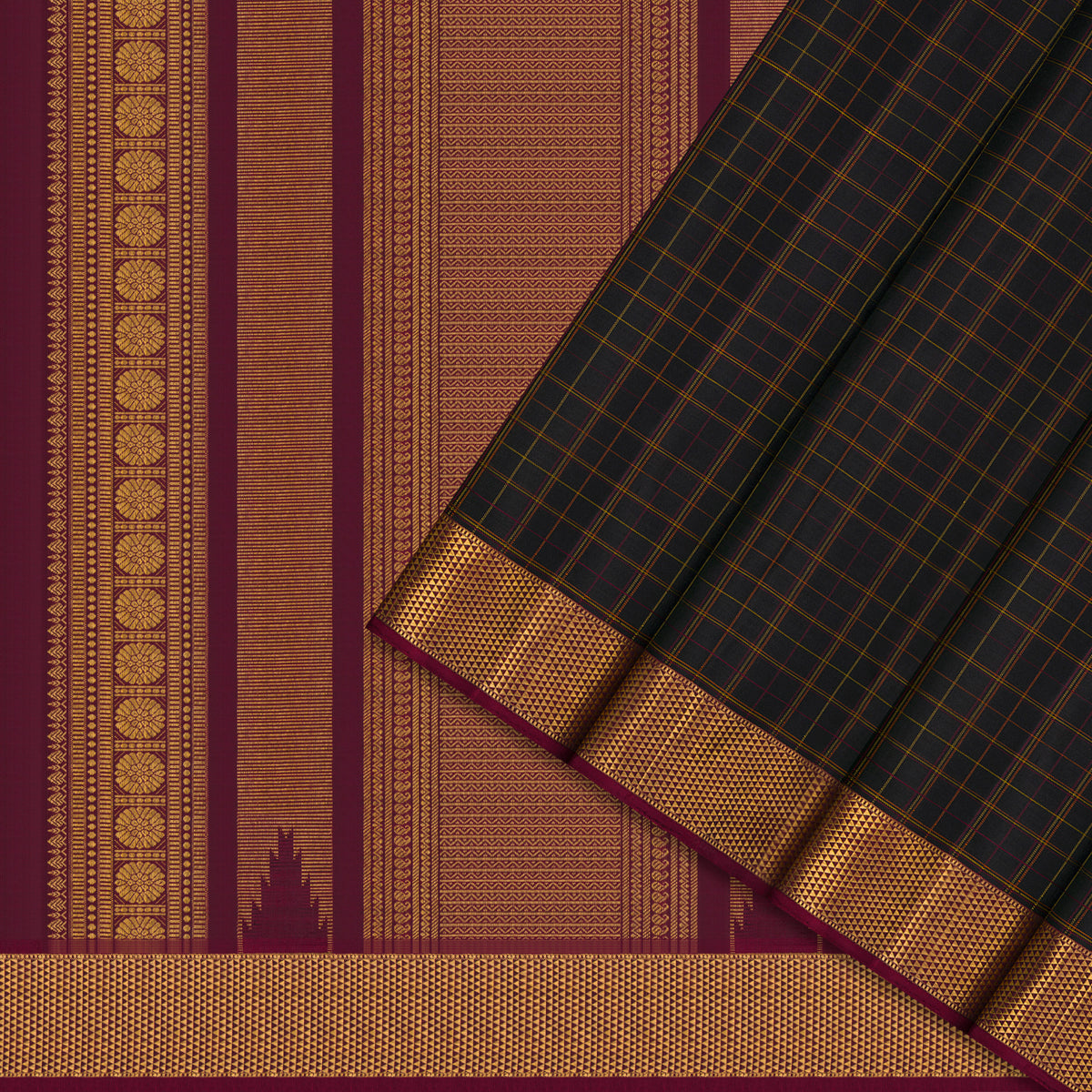 Kanakavalli Kanjivaram Silk Sari 26-110-HS001-03641 - Cover View