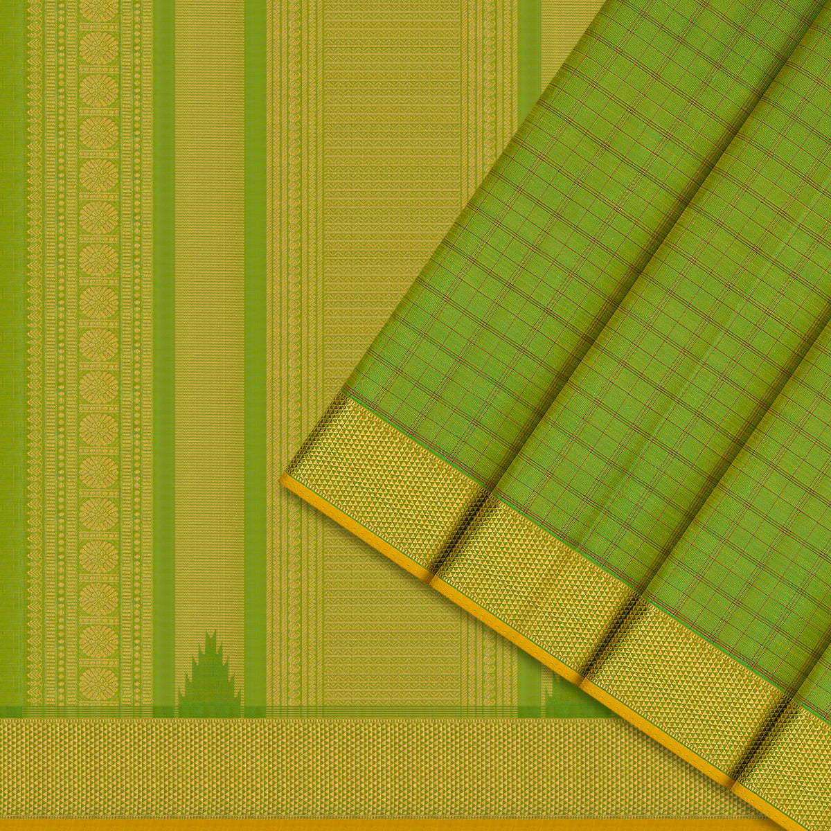 Kanakavalli Kanjivaram Silk Sari 26-110-HS001-04166 - Cover View