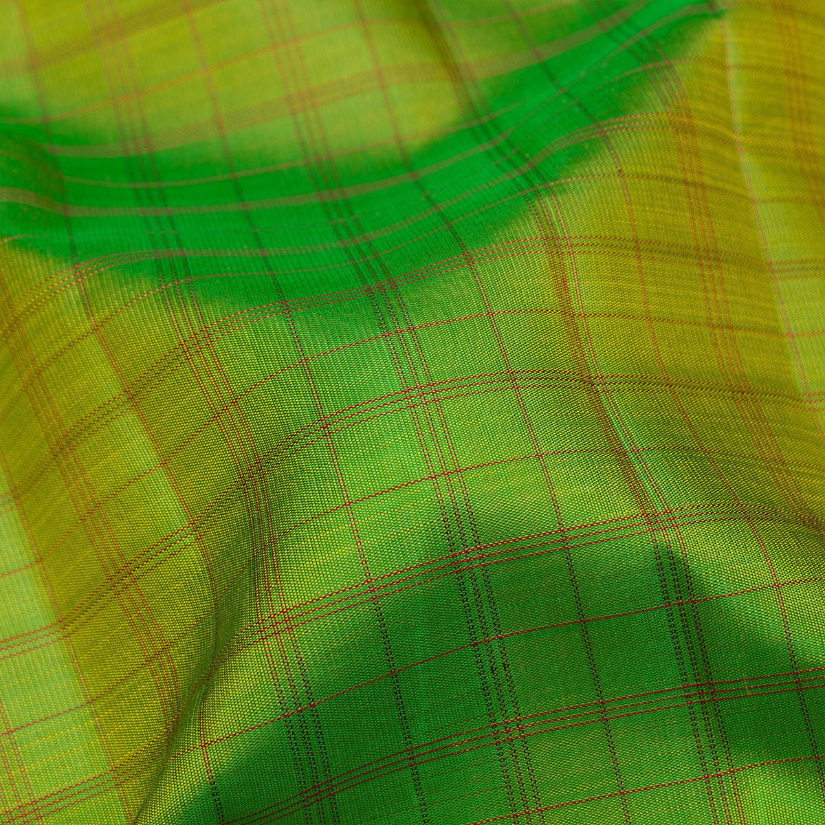 Kanakavalli Kanjivaram Silk Sari 26-110-HS001-04166 - Fabric View