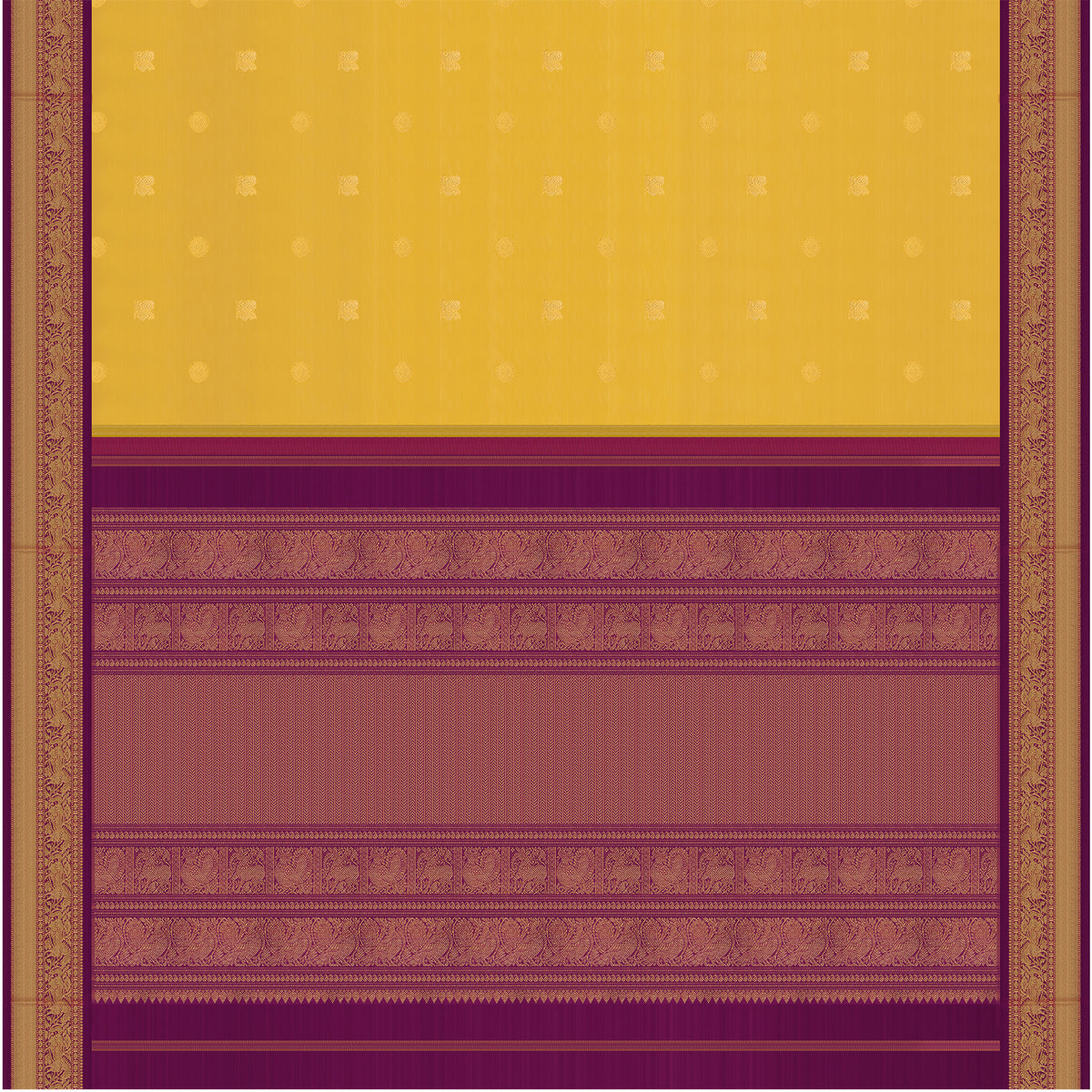 Kanakavalli Kanjivaram Silk Sari 26-110-HS001-04185 - Full View