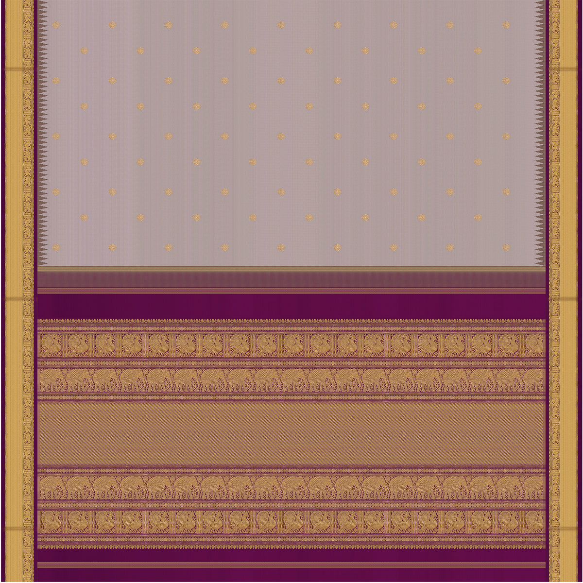 Kanakavalli Kanjivaram Silk Sari 26-110-HS001-04192 - Full View