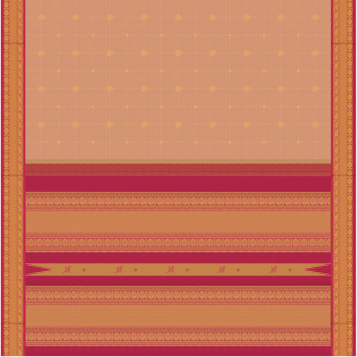 Kanakavalli Kanjivaram Silk Sari 26-110-HS001-04199 - Full View