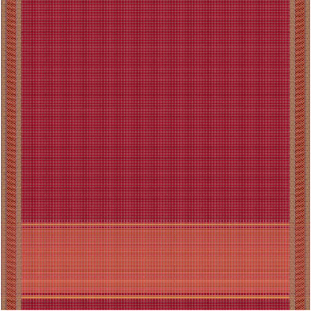 Kanakavalli Mangalgiri Cotton Sari 26-261-HS003-00736 - Full View