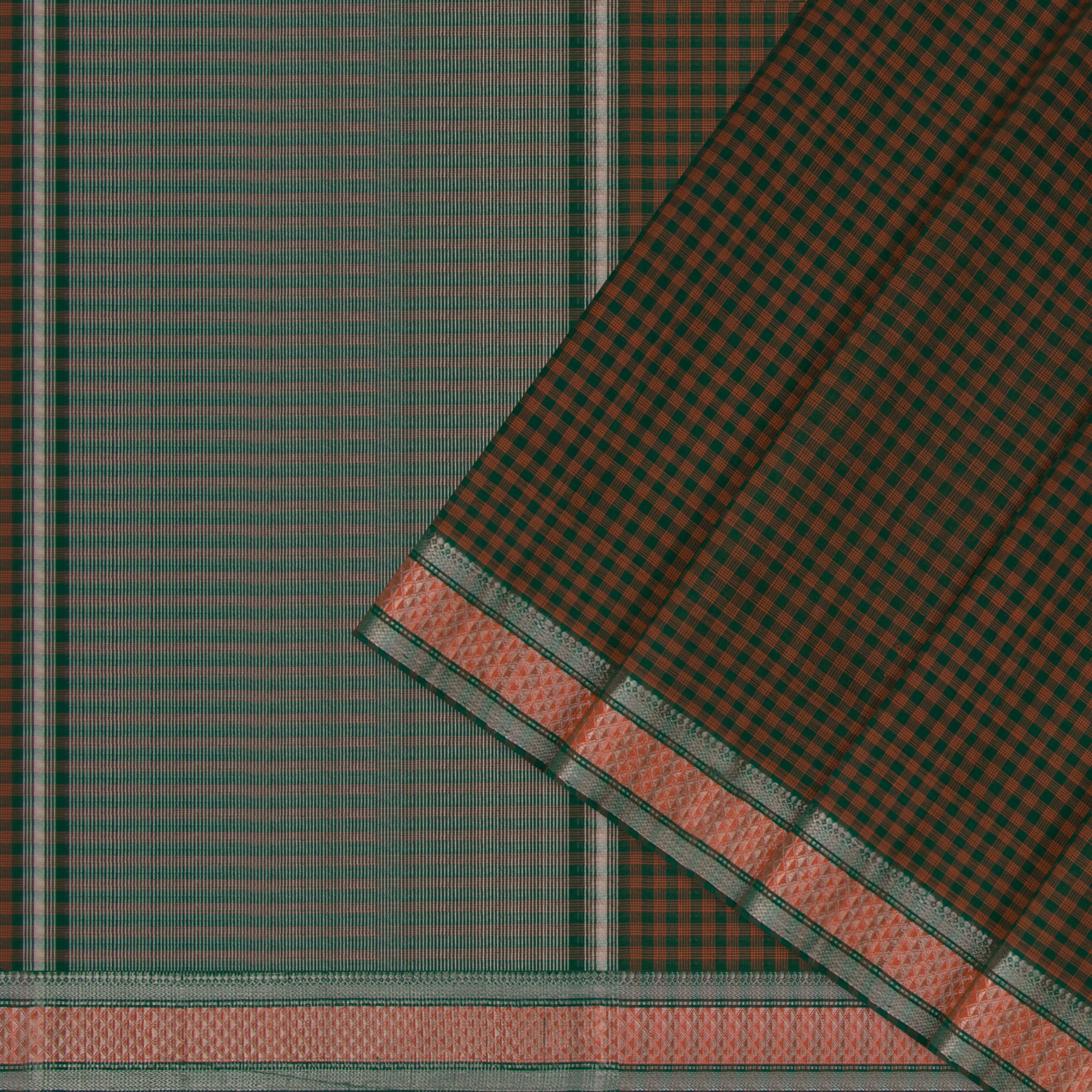 Kanakavalli Mangalgiri Cotton Sari 26-261-HS003-00749 - Cover View