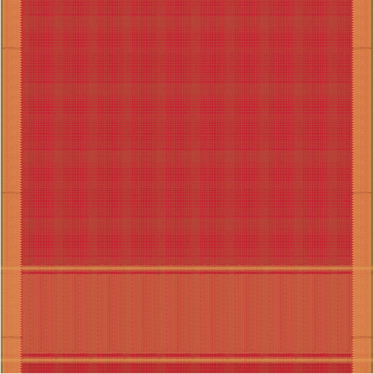 Kanakavalli Mangalgiri Cotton Sari 26-261-HS003-00777 - Full View