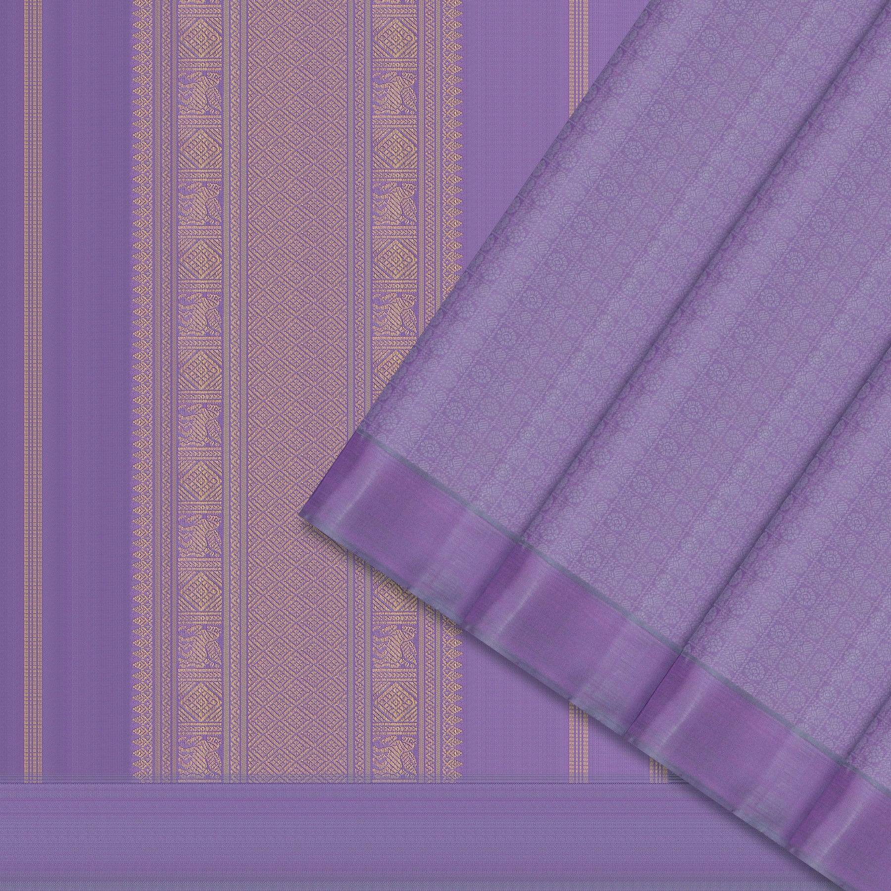Kanakavalli Kanjivaram Silk Sari 26-595-HS001-00455 - Cover View