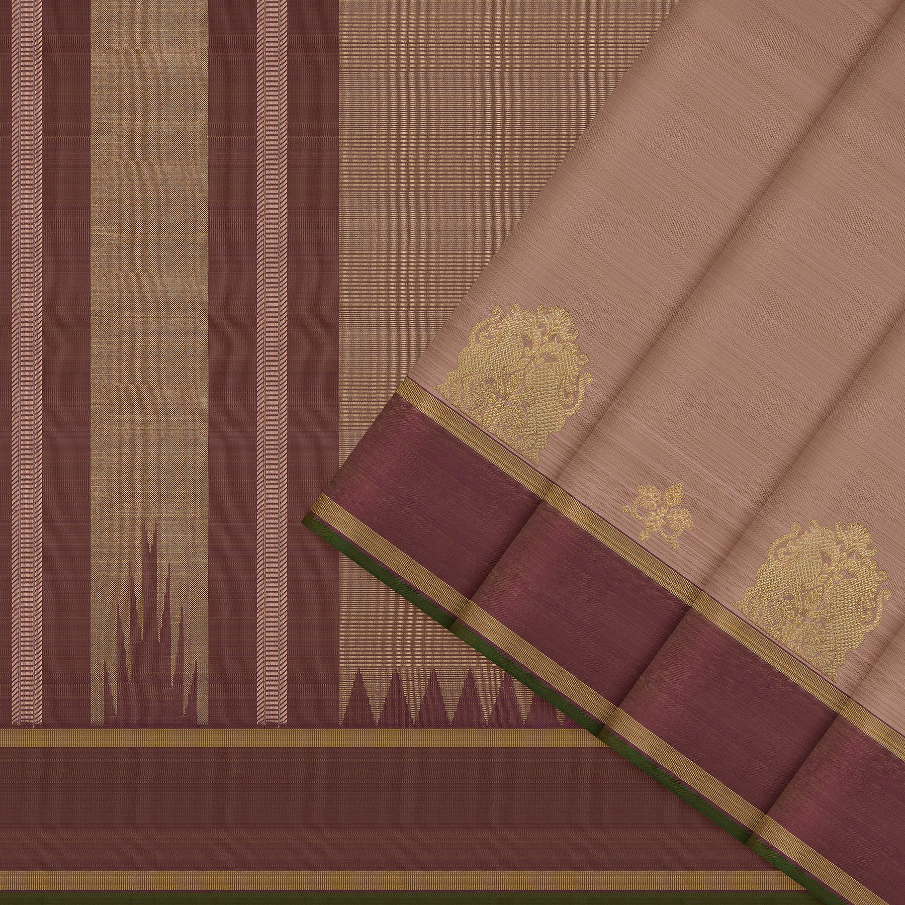 Kanakavalli Kanjivaram Silk Sari 26-595-HS001-00461 - Cover View
