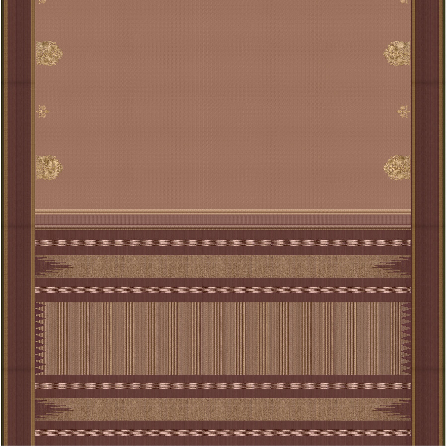 Kanakavalli Kanjivaram Silk Sari 26-595-HS001-00461 - Full View