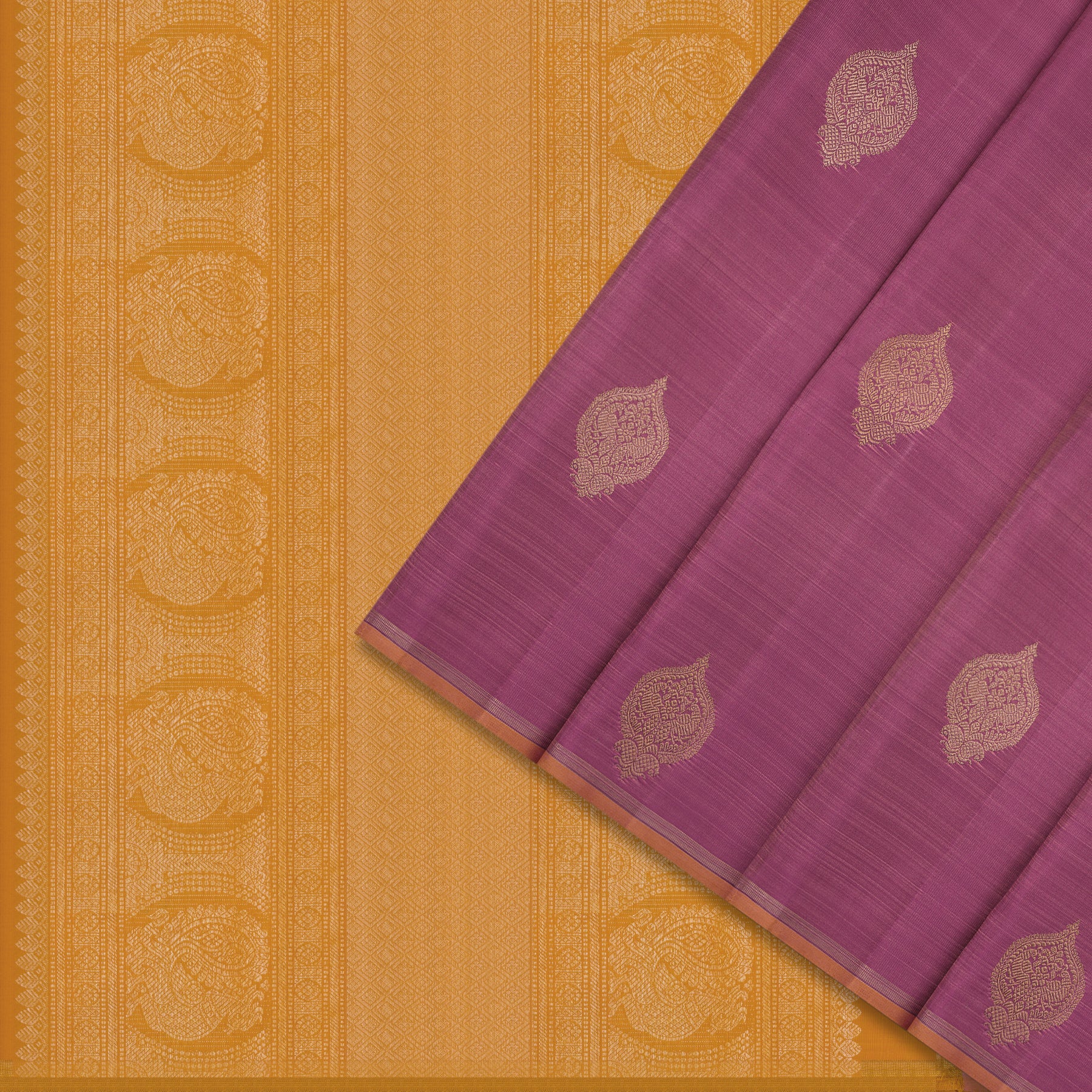 Kanakavalli Kanjivaram Silk Sari 26-595-HS001-00462 - Cover View