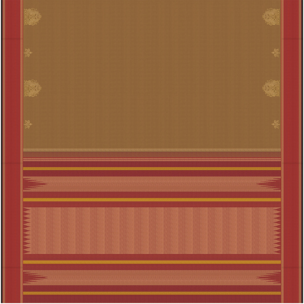 Kanakavalli Kanjivaram Silk Sari 26-595-HS001-00465 - Full View