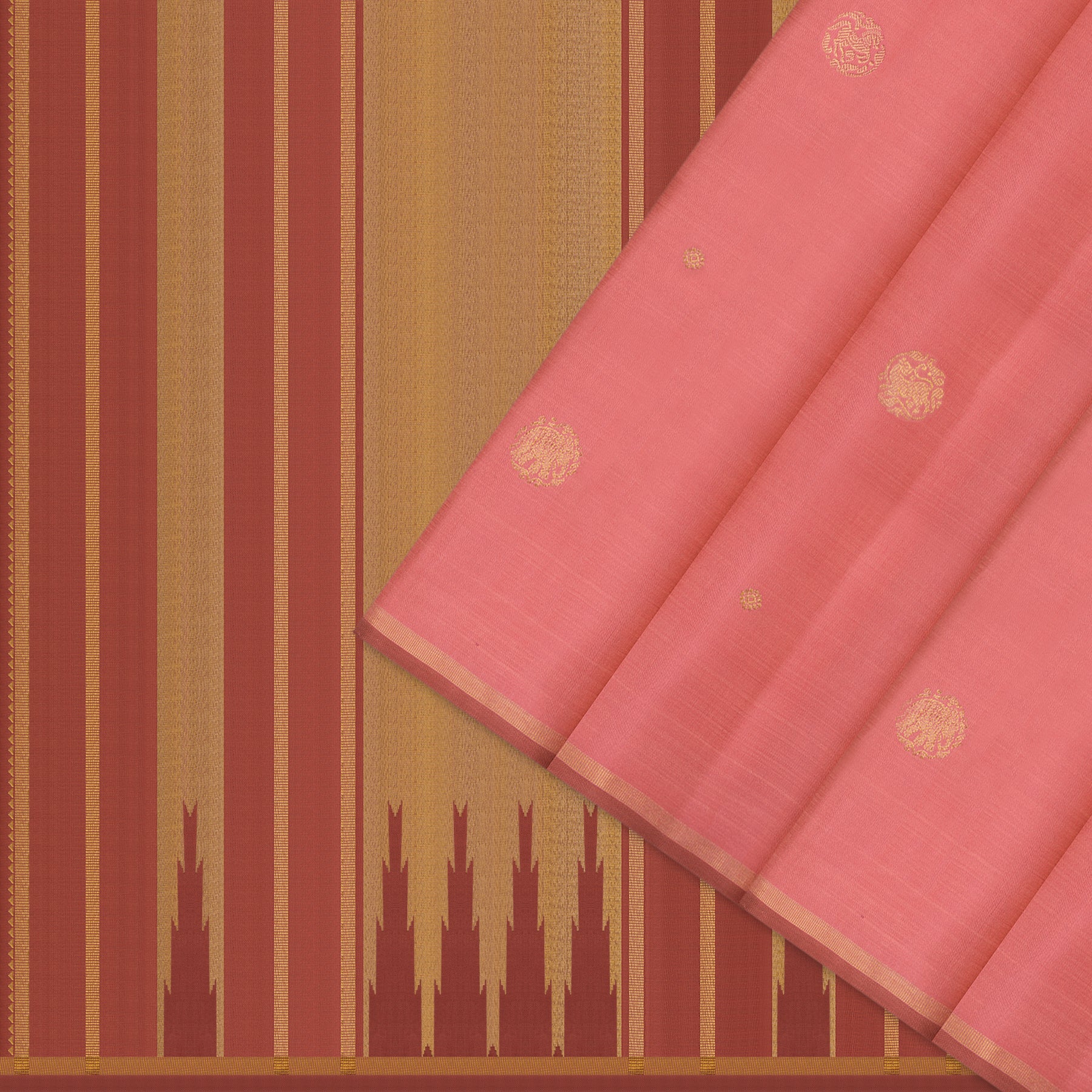 Kanakavalli Kanjivaram Silk Sari 26-595-HS001-00484 - Cover View
