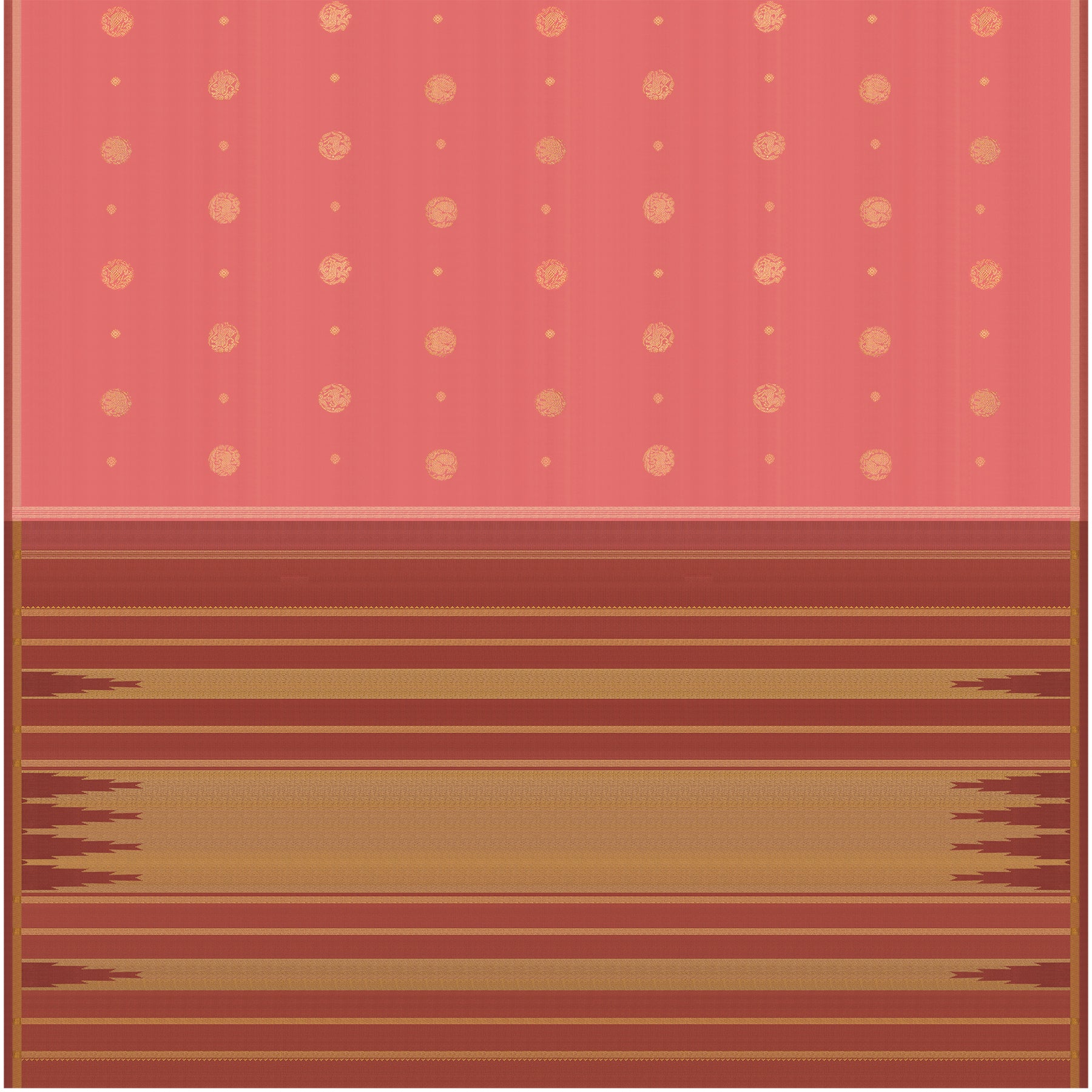 Kanakavalli Kanjivaram Silk Sari 26-595-HS001-00484 - Full View