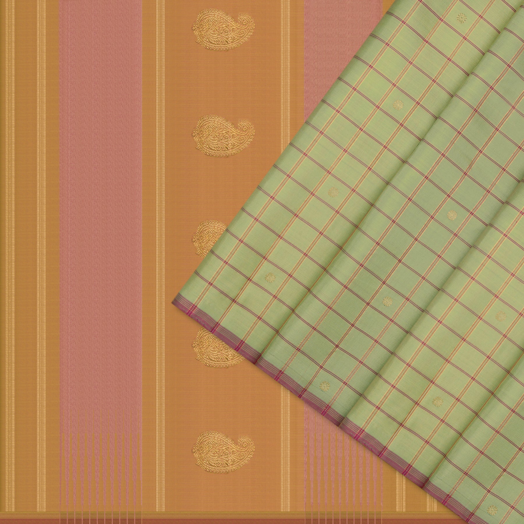Kanakavalli Kanjivaram Silk Sari 26-595-HS001-00501 - Cover View
