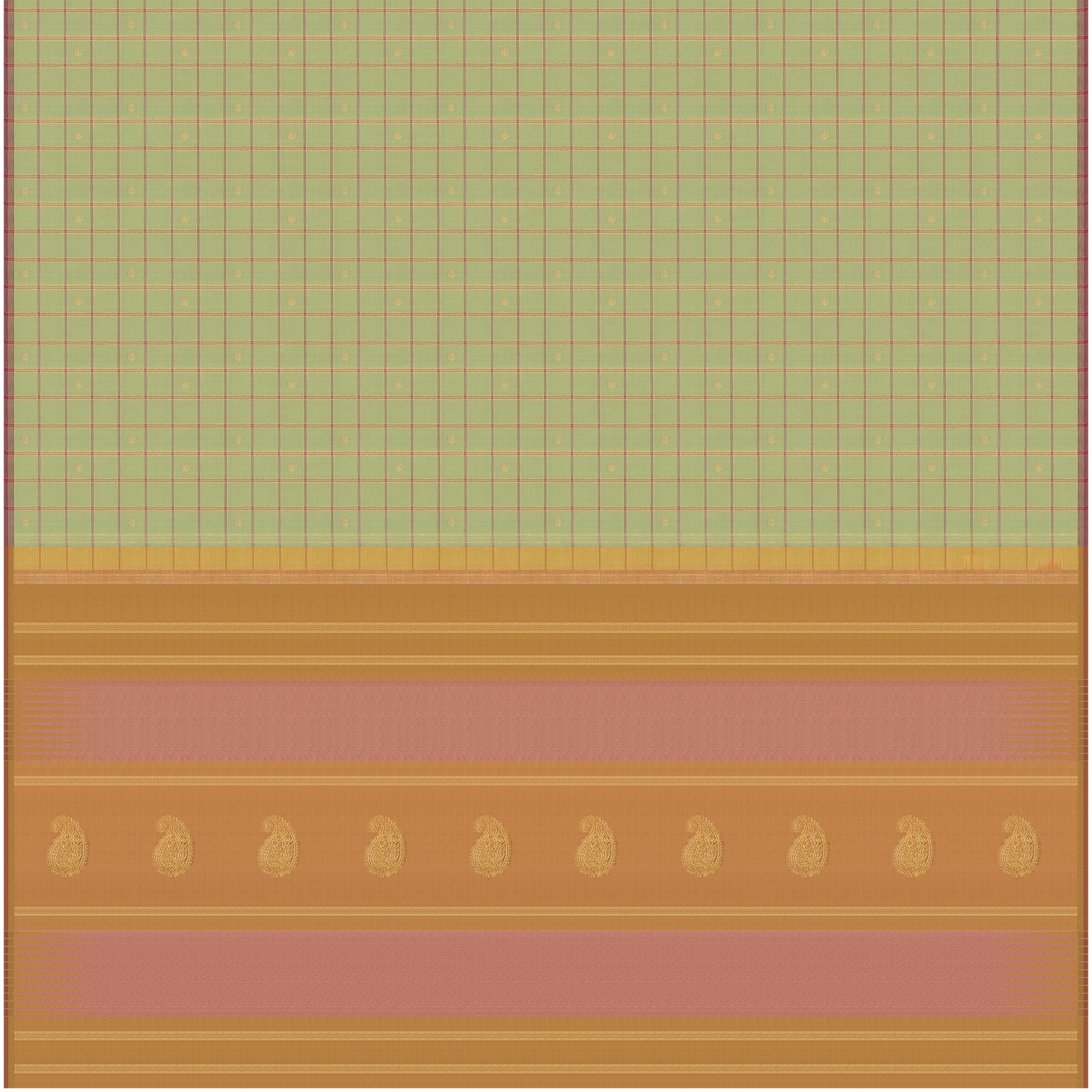 Kanakavalli Kanjivaram Silk Sari 26-595-HS001-00501 - Full View
