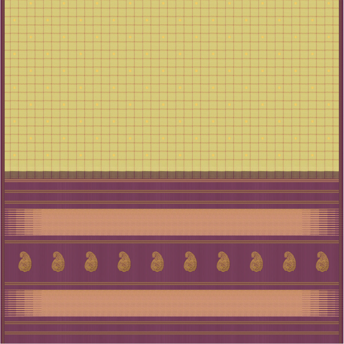 Kanakavalli Kanjivaram Silk Sari 26-595-HS001-00502 - Full View