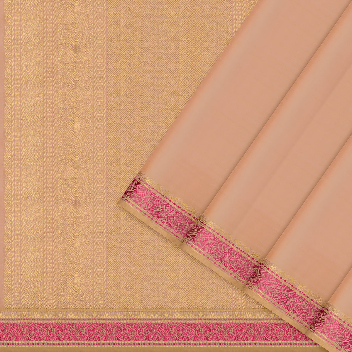 Kanakavalli Kanjivaram Silk Sari 26-595-HS001-00523 - Cover View