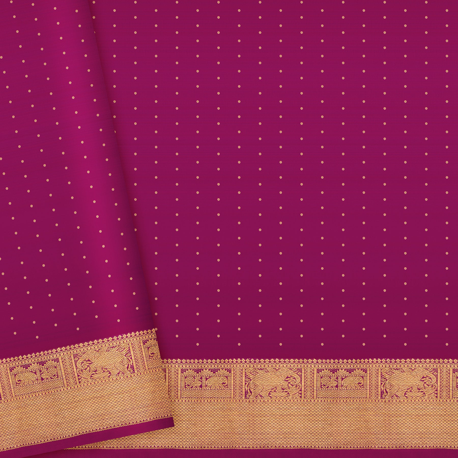 Kanakavalli Kanjivaram Silk Sari 26-595-HS001-00526 - Blouse View