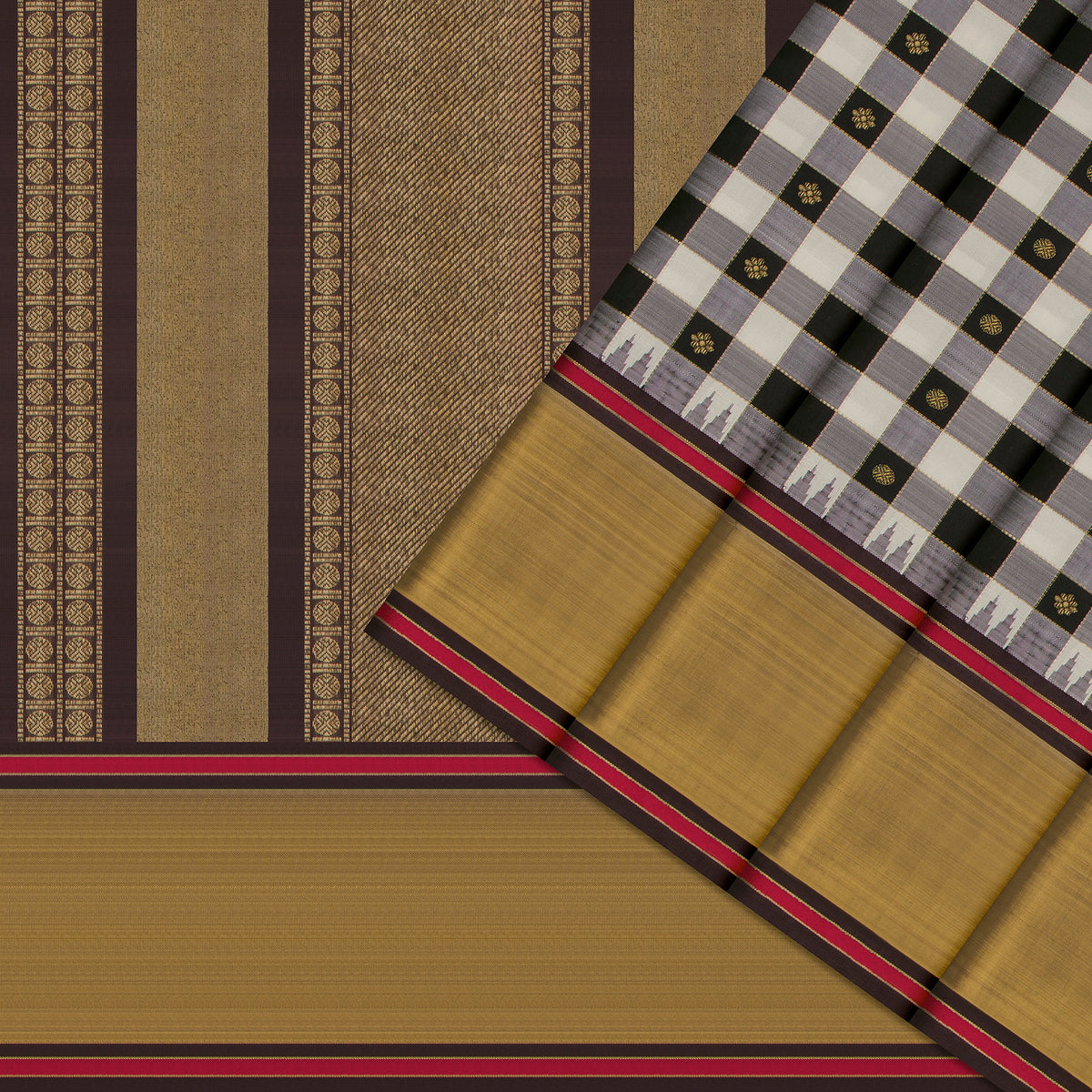 Kanakavalli Kanjivaram Silk Sari 26-595-HS001-00527 - Cover View