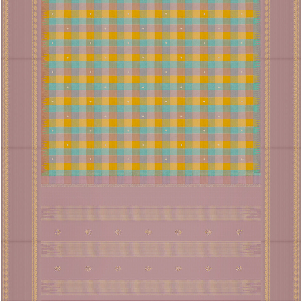 Kanakavalli Kanjivaram Silk Sari 26-595-HS001-00528 - Full View