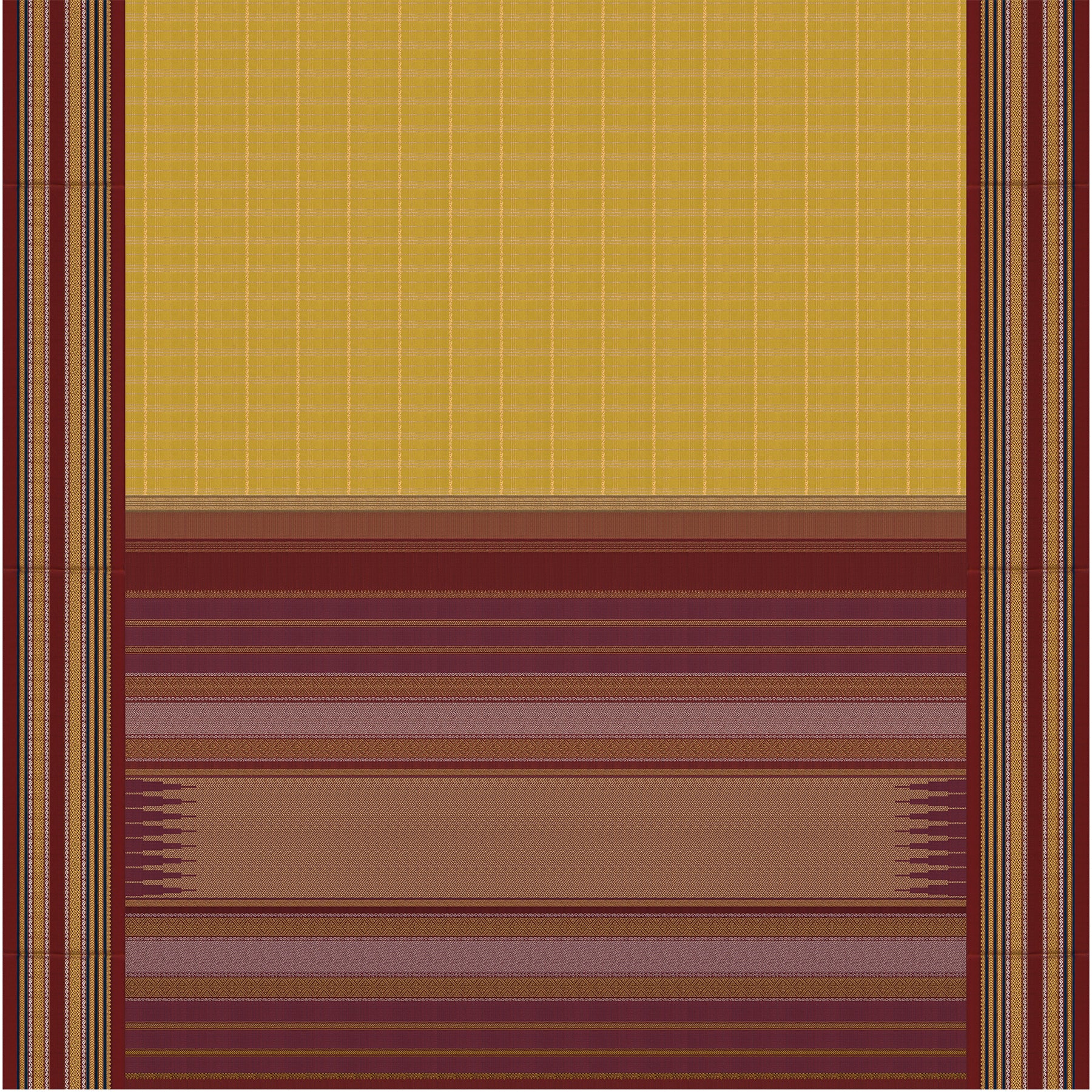 Kanakavalli Kanjivaram Silk Sari 26-595-HS001-00536 - Full View