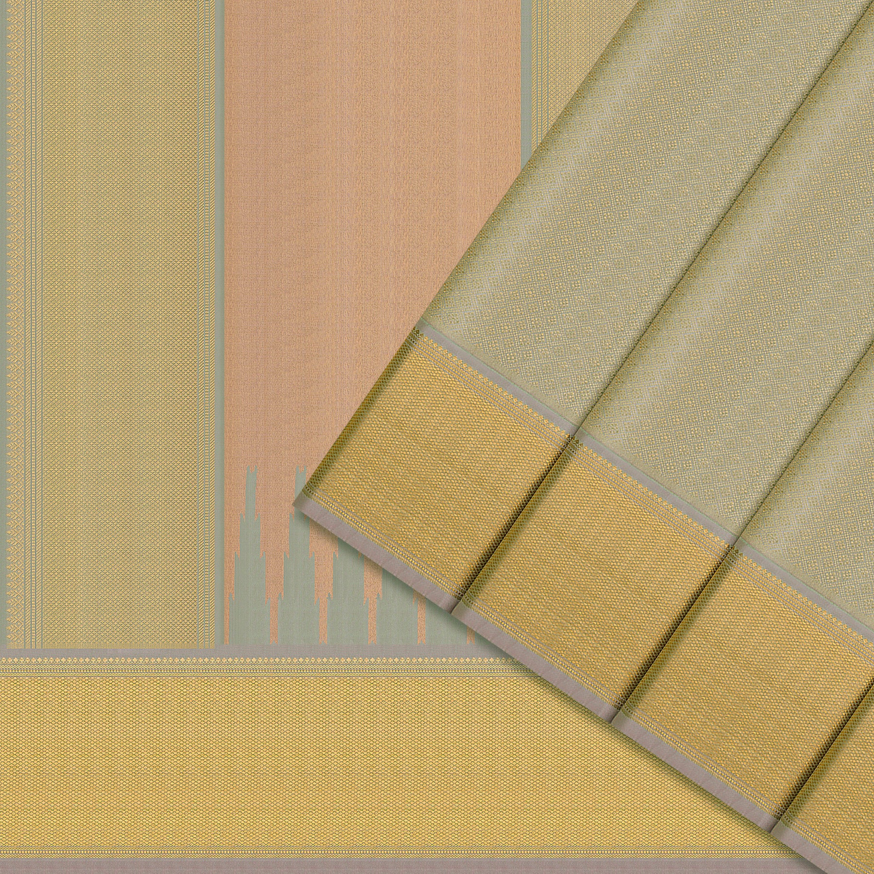 Kanakavalli Kanjivaram Silk Sari 26-595-HS001-00538 - Cover View