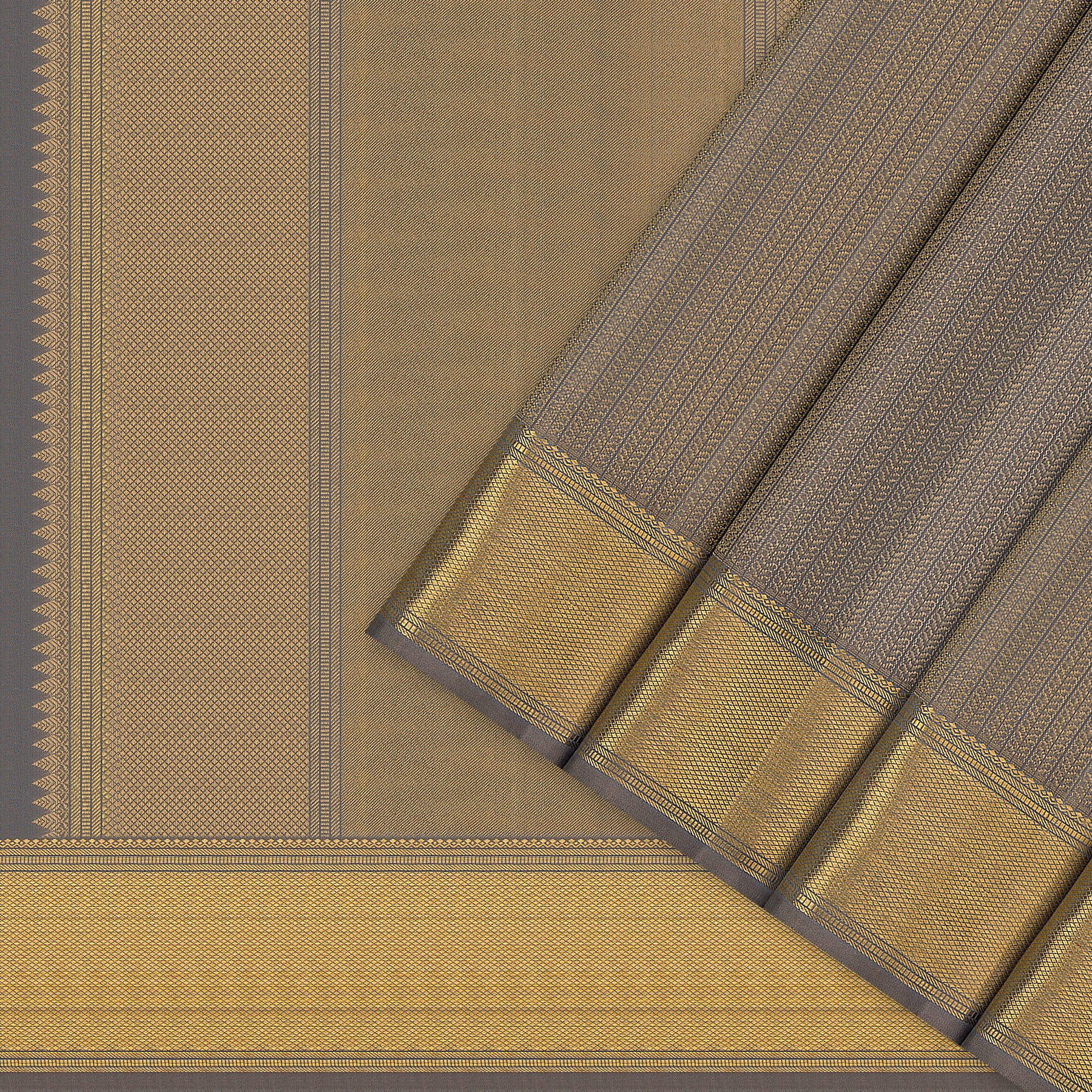 Kanakavalli Kanjivaram Silk Sari 26-595-HS001-00540 - Cover View