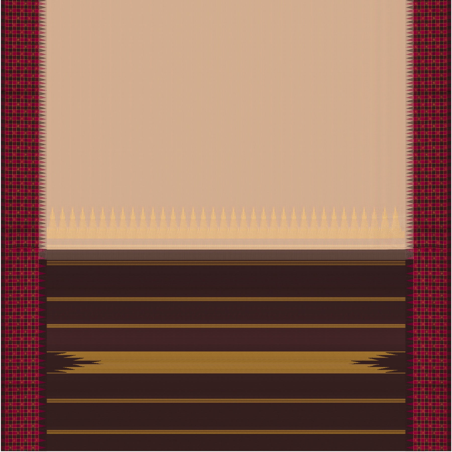 Kanakavalli Kanjivaram Silk Sari 26-595-HS001-00980 - Full View