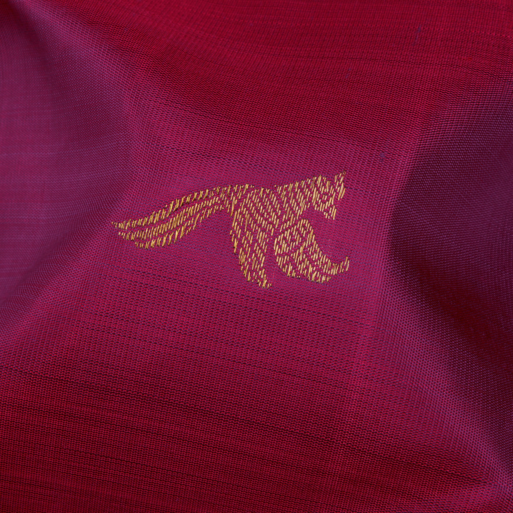 Kanakavalli Kanjivaram Silk Sari 26-595-HS001-01013 - Fabric View