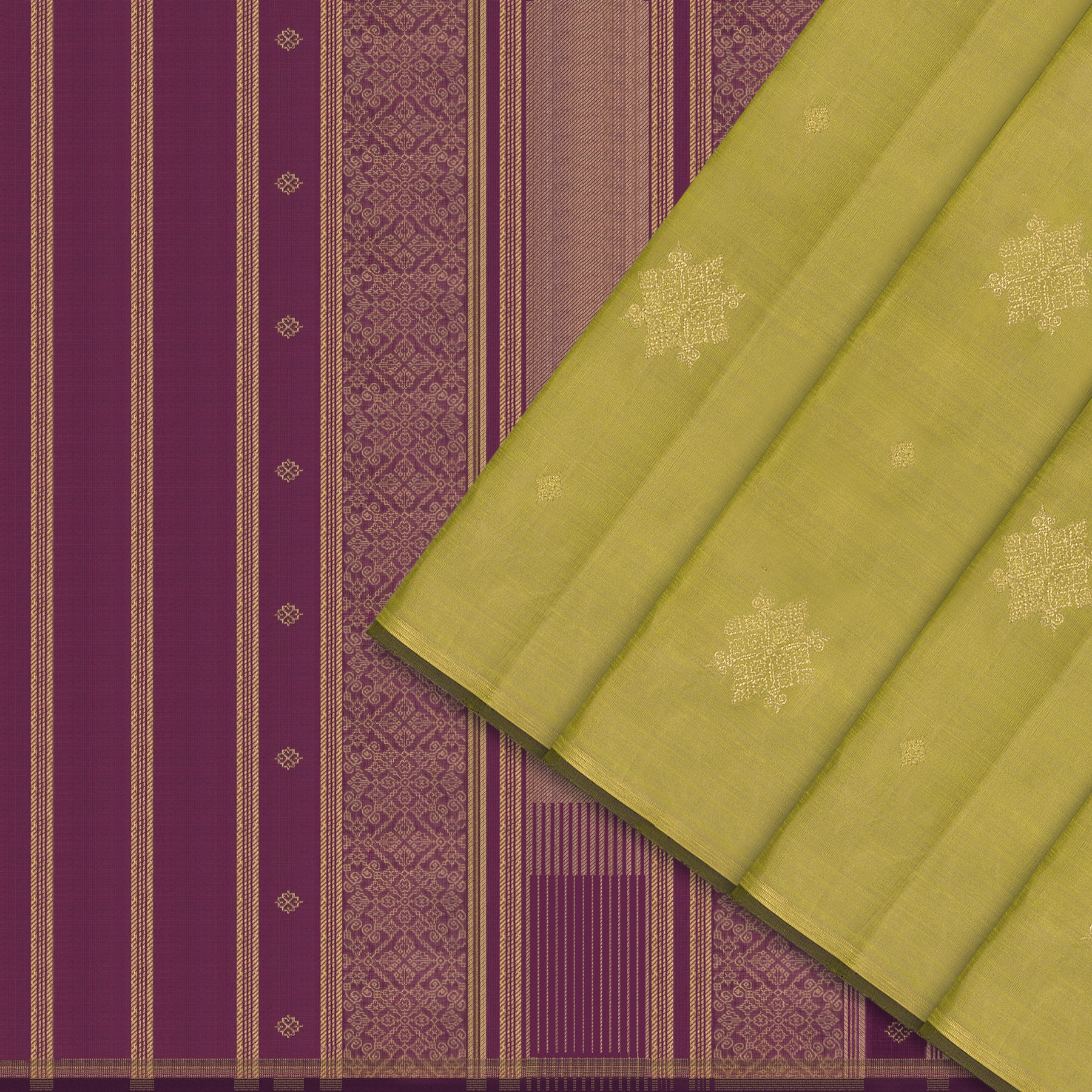 Kanakavalli Kanjivaram Silk Sari 26-595-HS001-01028 - Cover View