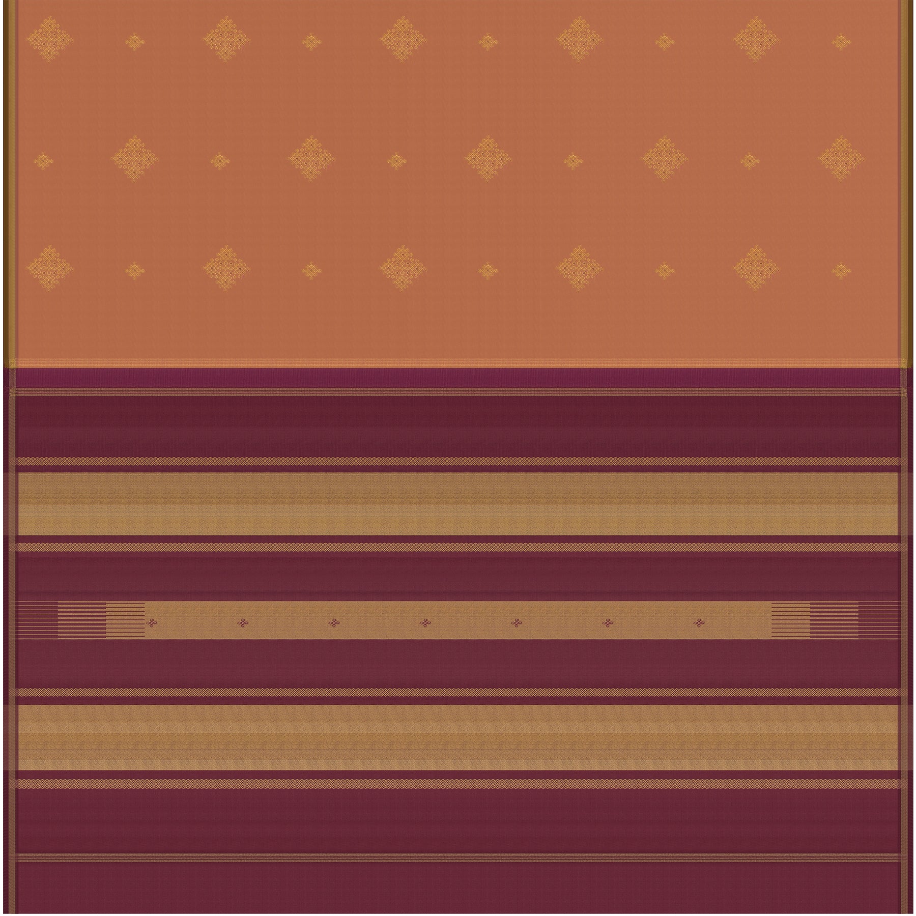 Kanakavalli Kanjivaram Silk Sari 26-595-HS001-01034 - Full View