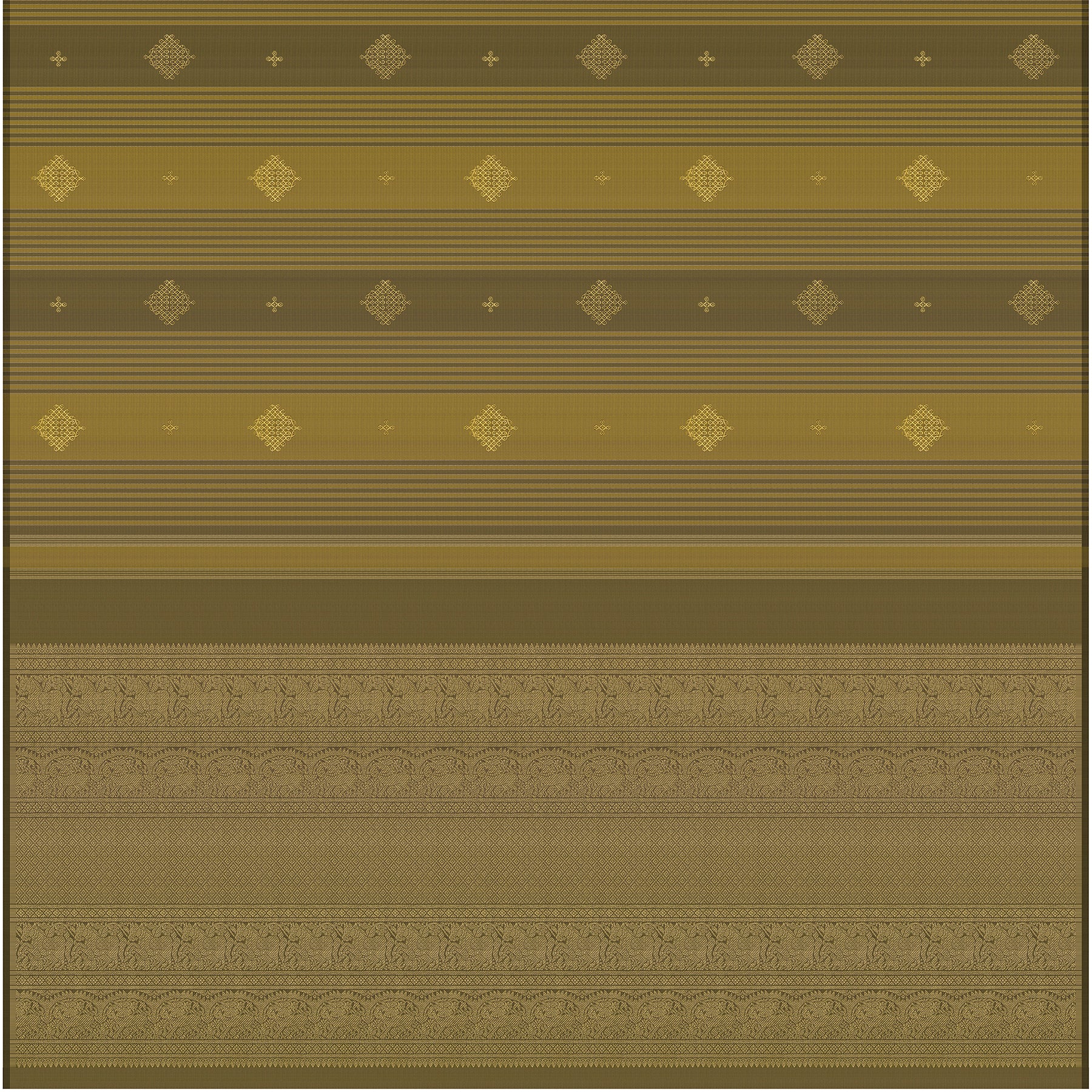 Kanakavalli Kanjivaram Silk Sari 26-595-HS001-01042 - Full View