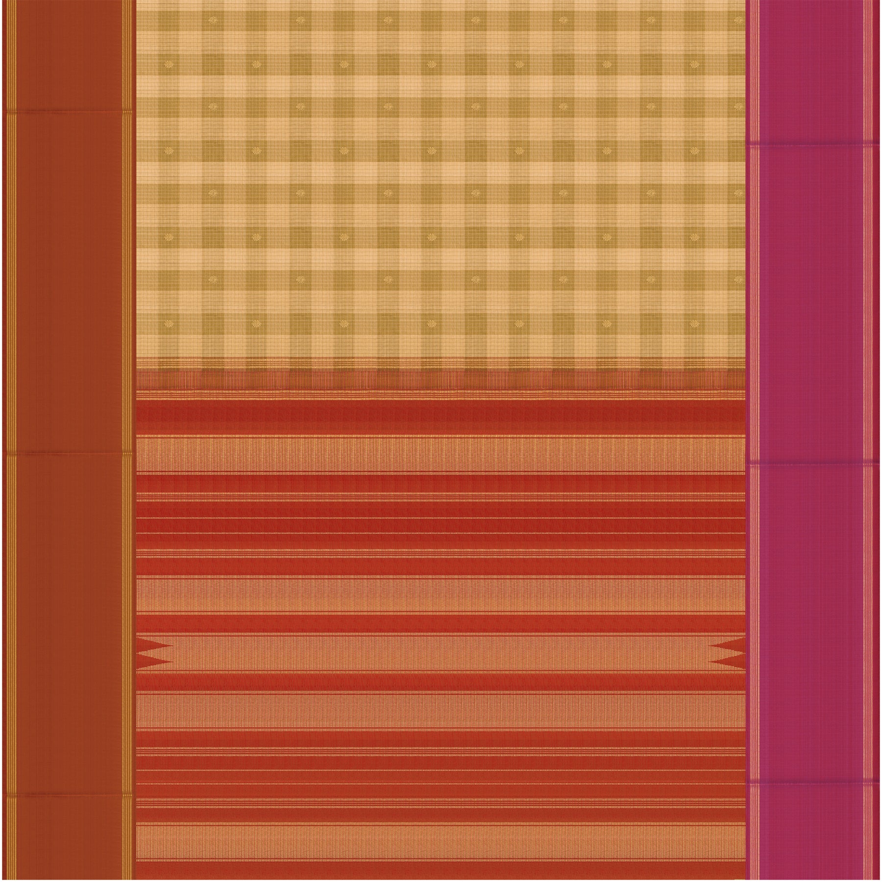 Kanakavalli Kanjivaram Silk Sari 26-595-HS001-01060 - Full View