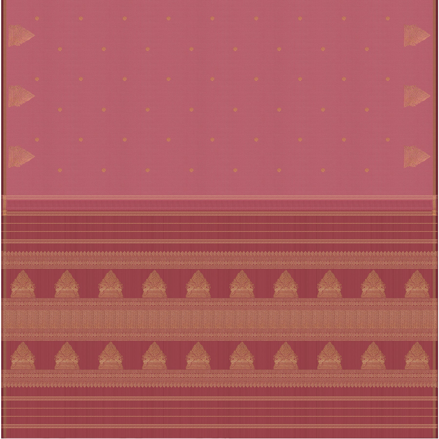 Kanakavalli Kanjivaram Silk Sari 26-595-HS001-02051 - Full View