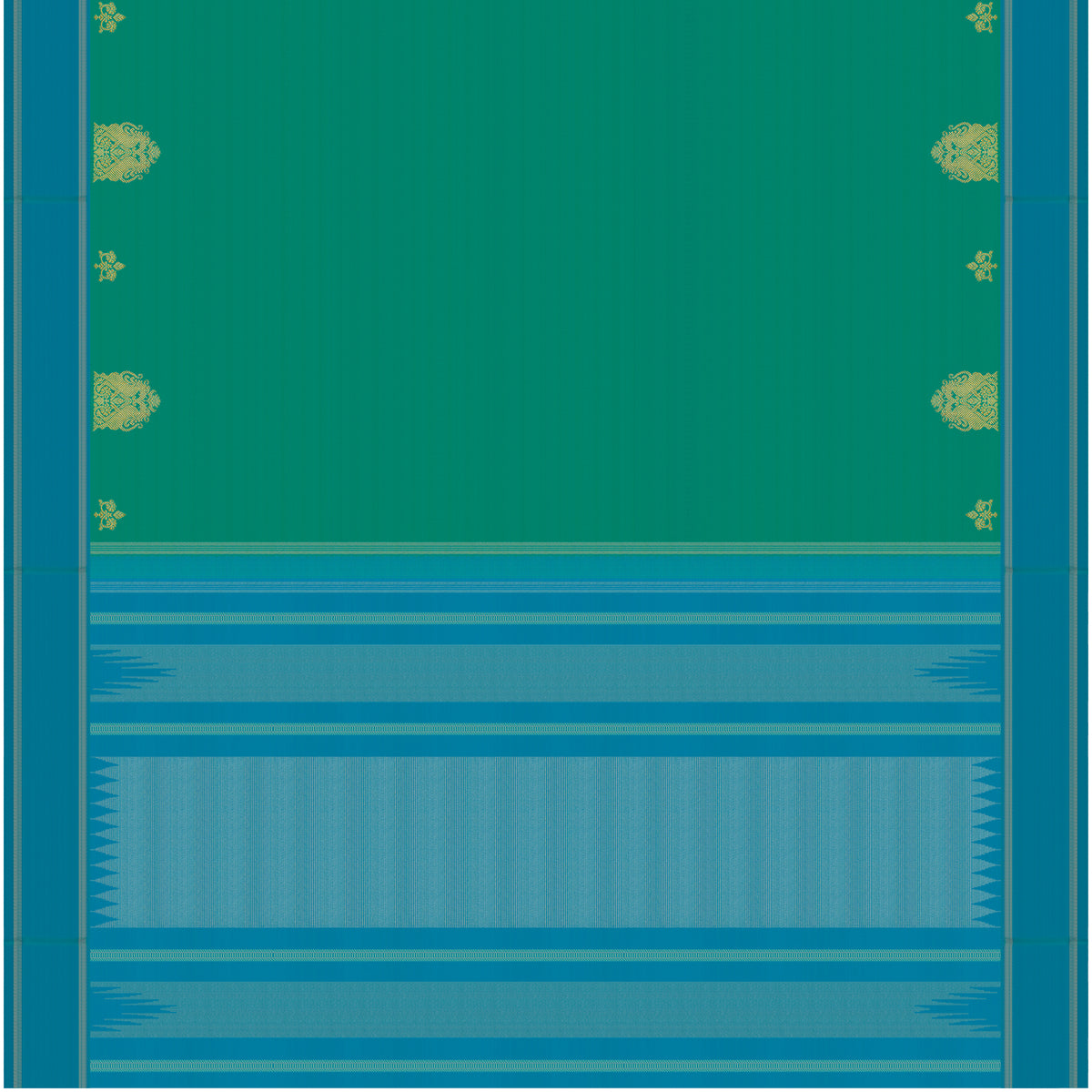 Kanakavalli Kanjivaram Silk Sari 26-595-HS001-02060 - Full View