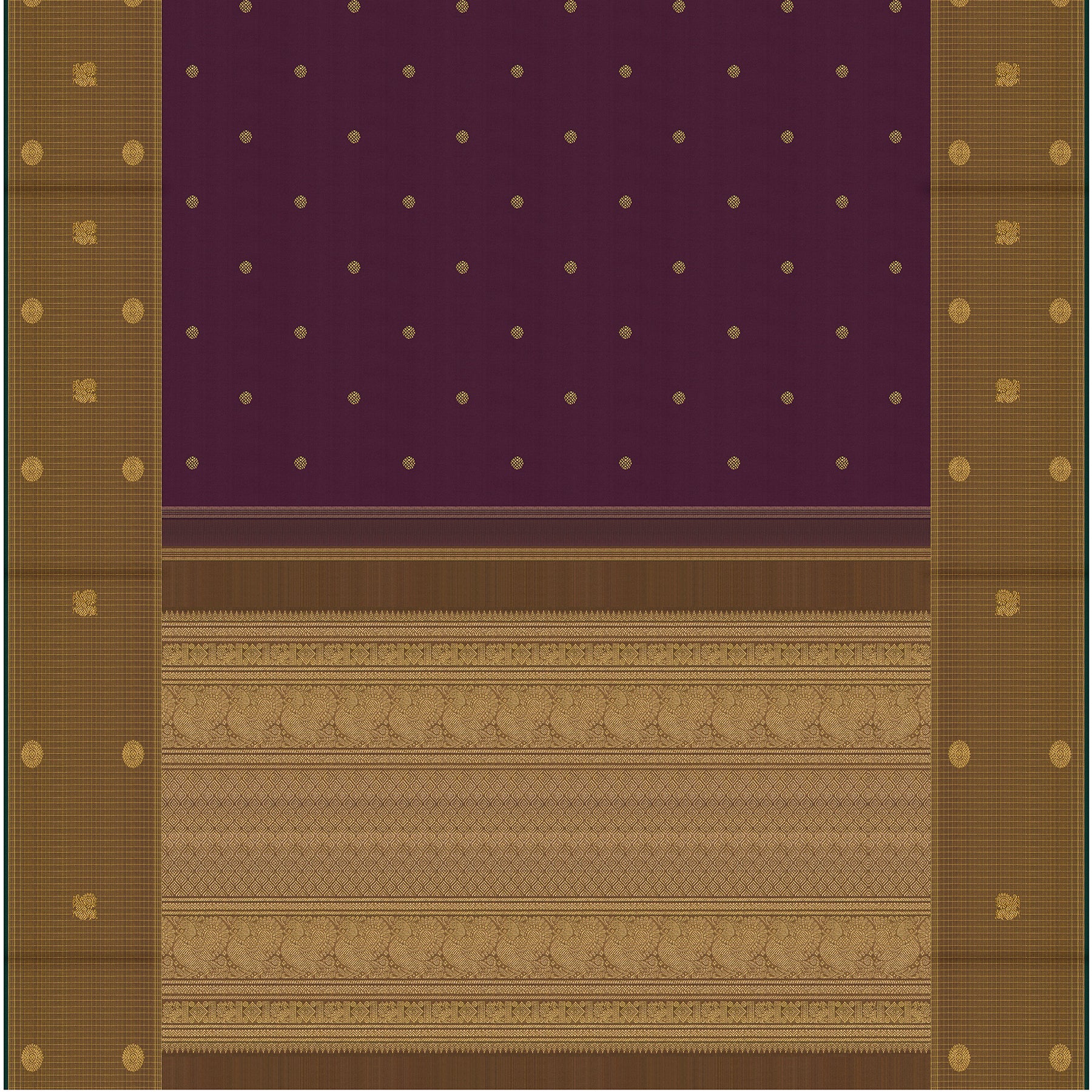 Kanakavalli Kanjivaram Silk Sari 26-595-HS001-02063 - Full View