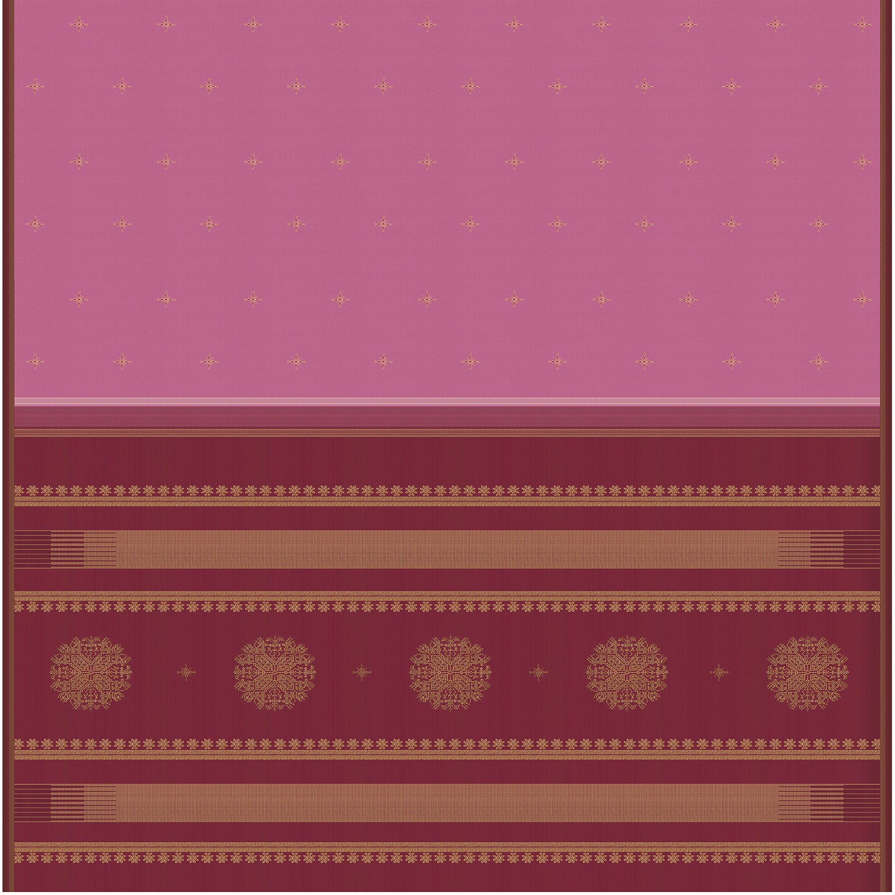 Kanakavalli Kanjivaram Silk Sari 26-595-HS001-02084 - Full View