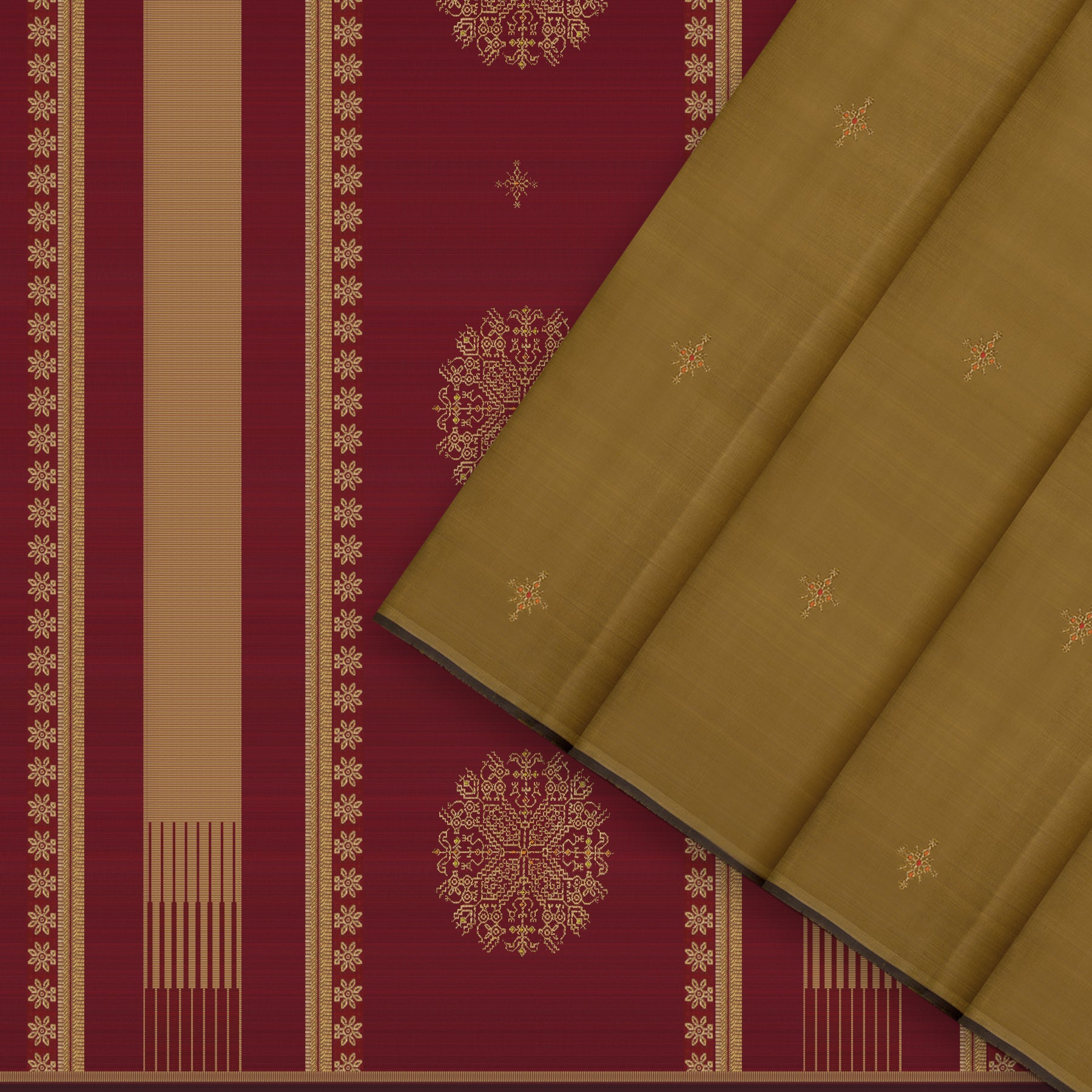 Kanakavalli Kanjivaram Silk Sari 26-595-HS001-02086 - Cover View