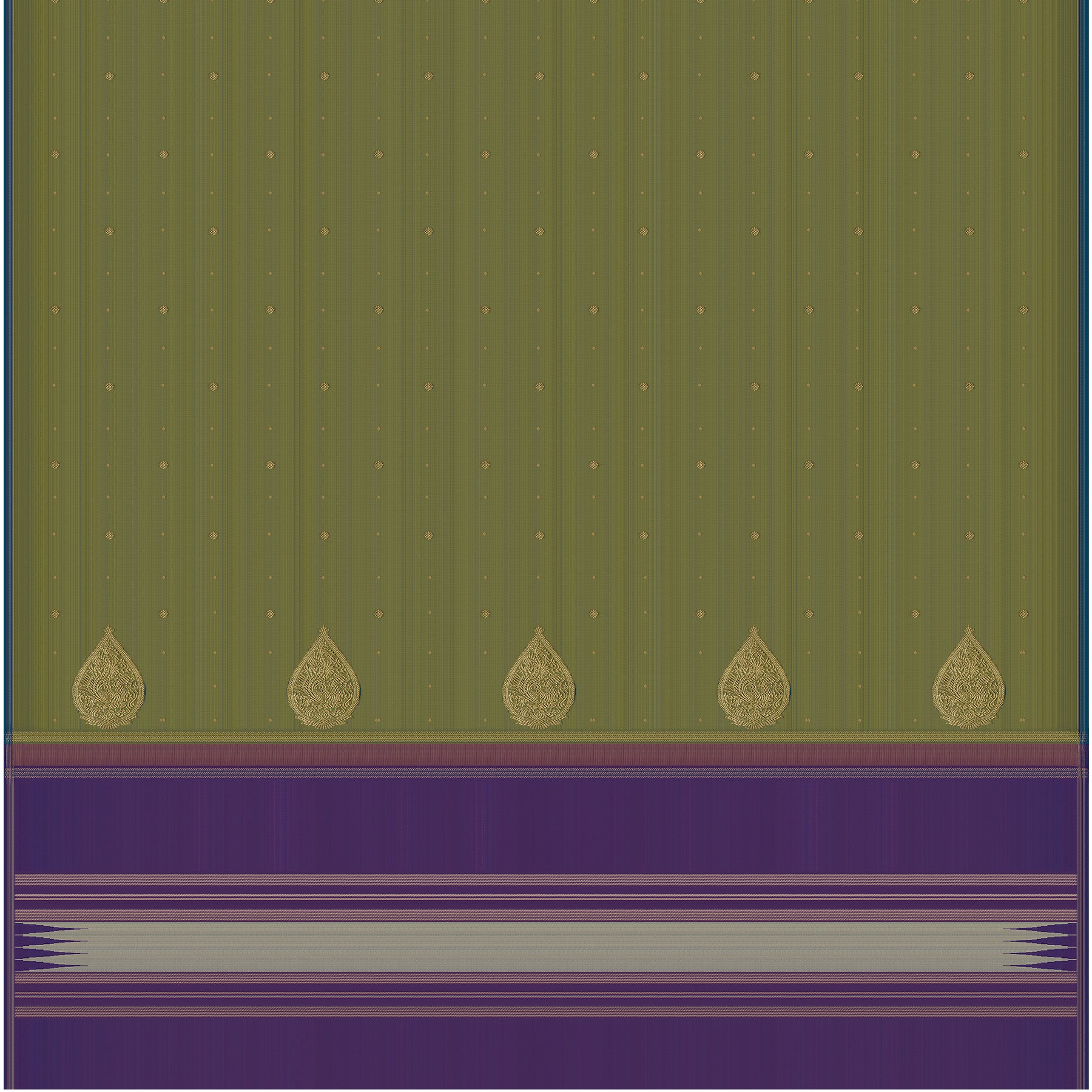 Kanakavalli Kanjivaram Silk Sari 26-595-HS001-02091 - Full View