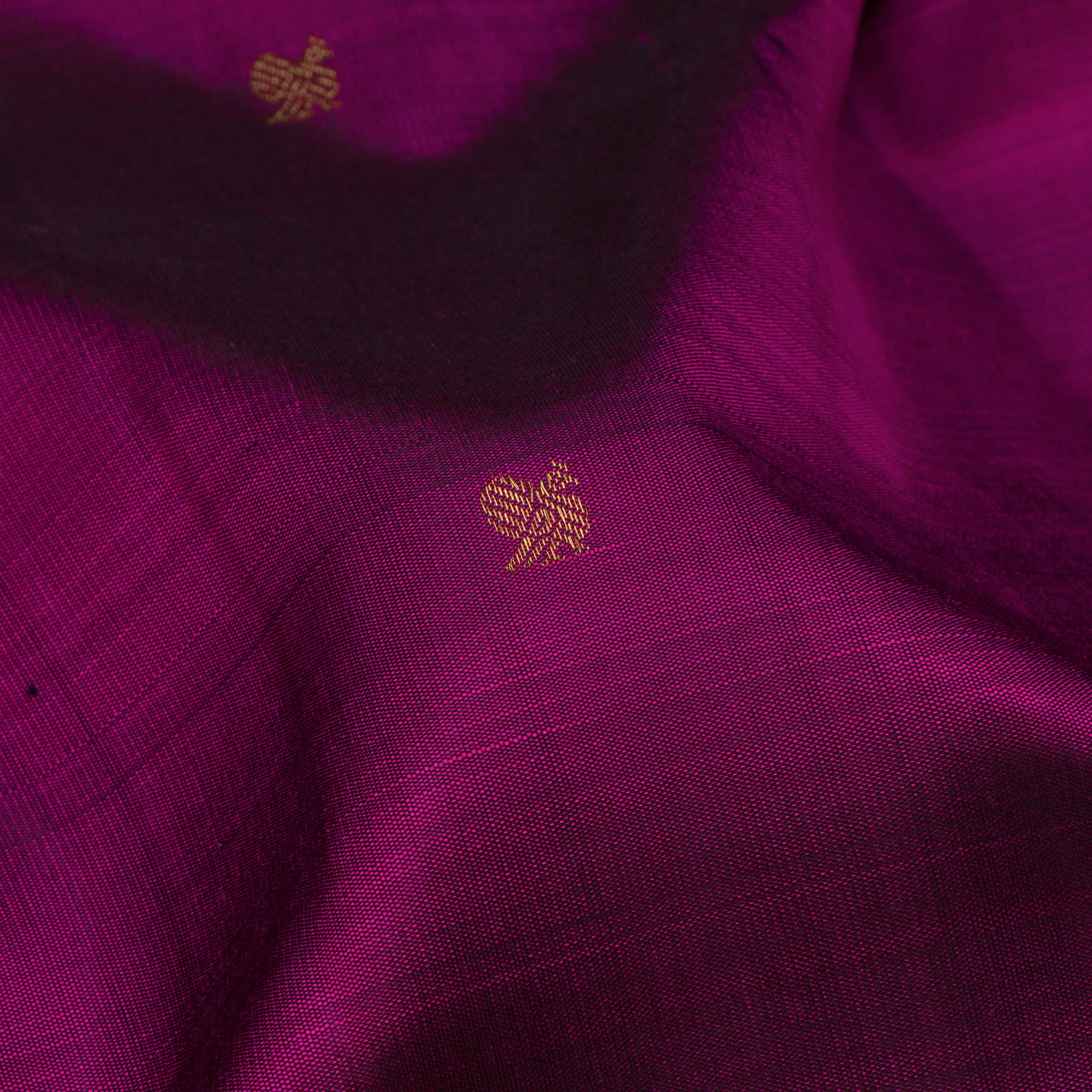 Kanakavalli Kanjivaram Silk Sari 26-595-HS001-02117 - Fabric View