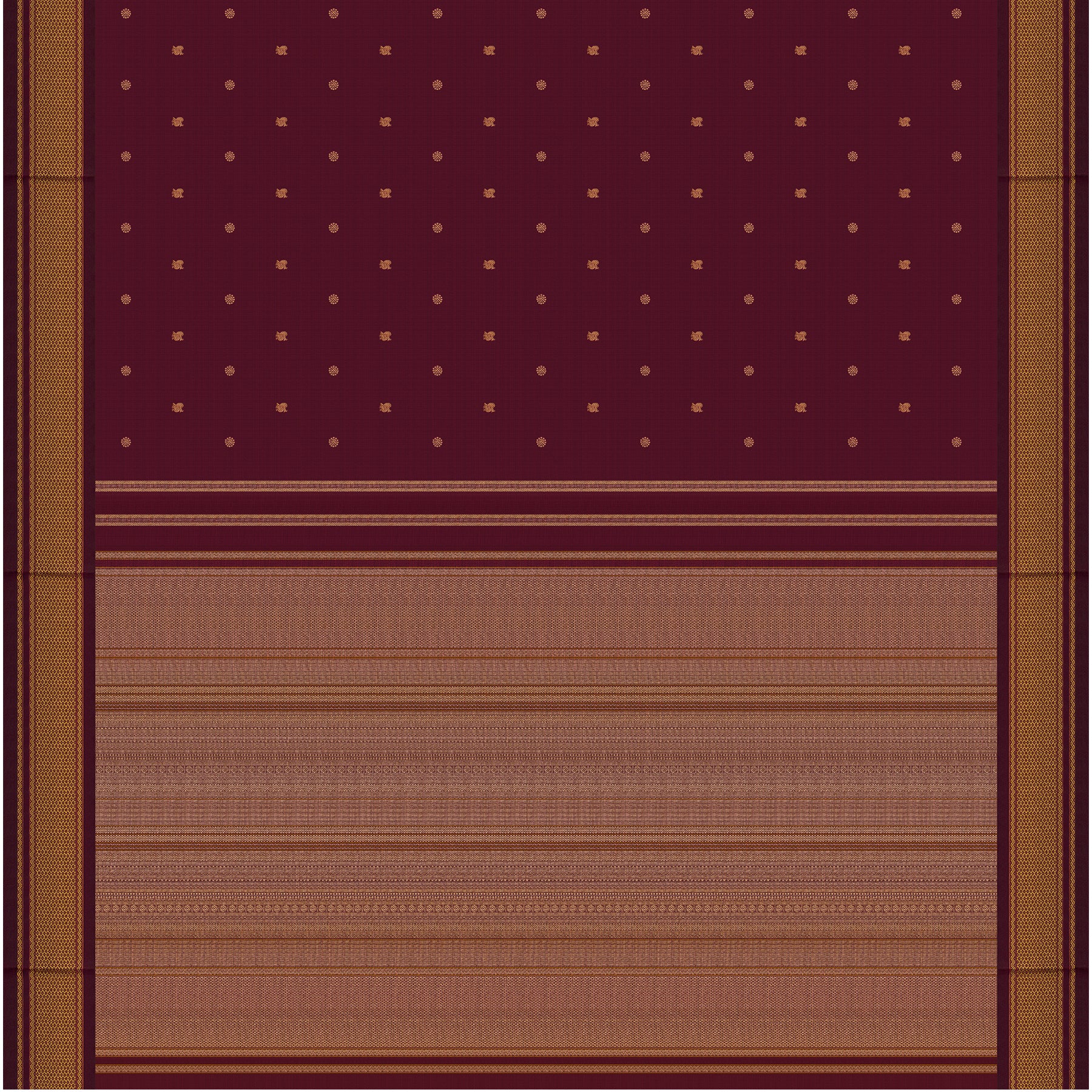 Kanakavalli Kanjivaram Silk Sari 26-595-HS001-02118 - Full View