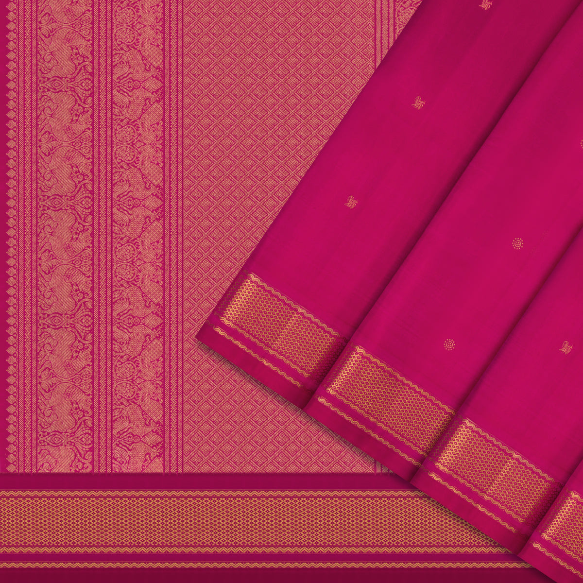 Kanakavalli Kanjivaram Silk Sari 26-595-HS001-02120 - Cover View
