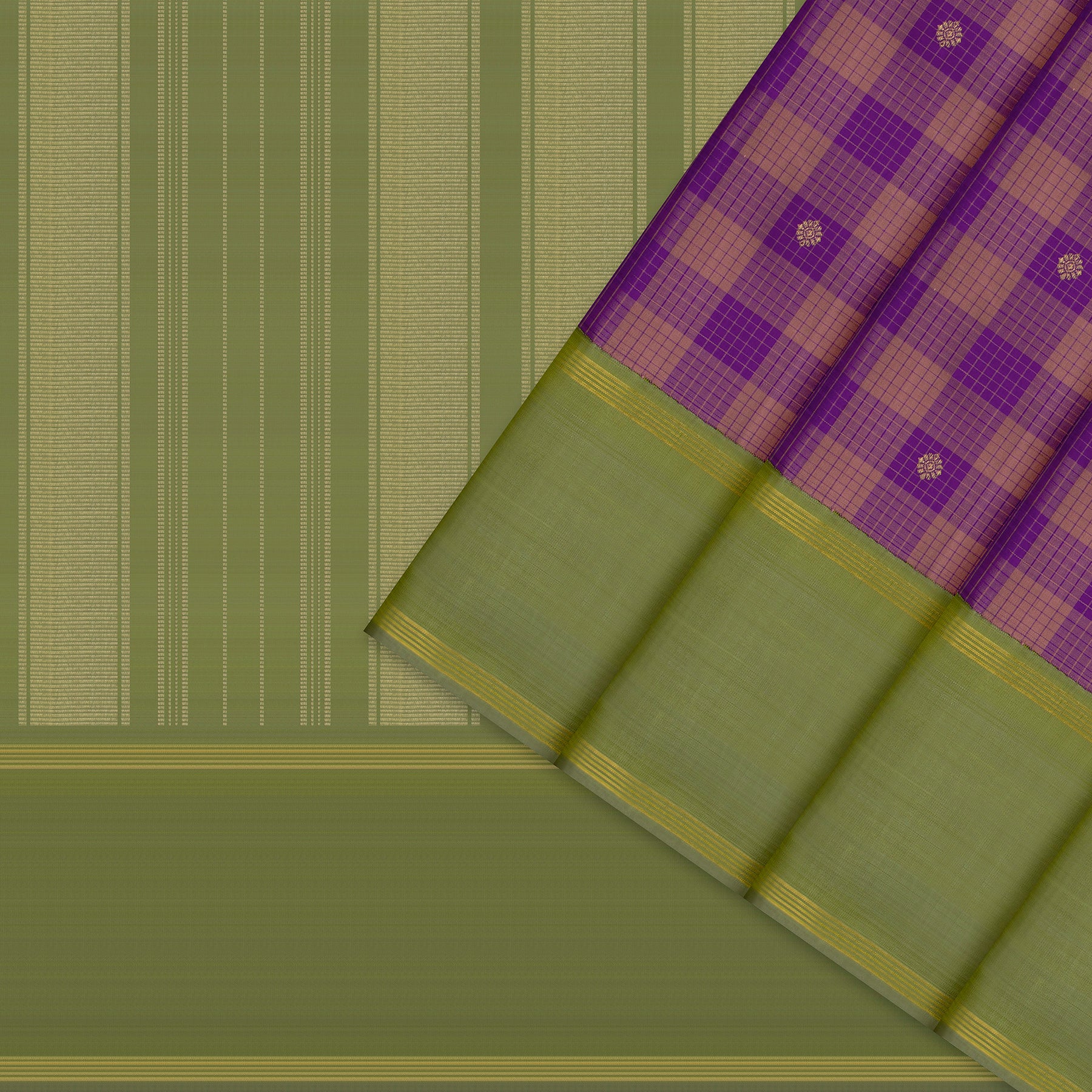 Kanakavalli Kanjivaram Silk Sari 26-595-HS001-02127 - Cover View