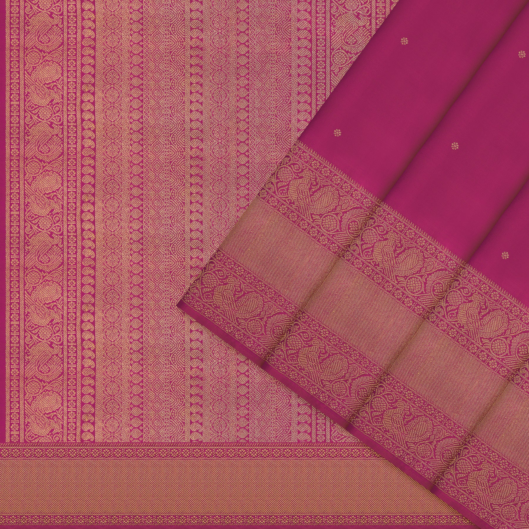 Kanakavalli Kanjivaram Silk Sari 26-595-HS001-02134 - Cover View