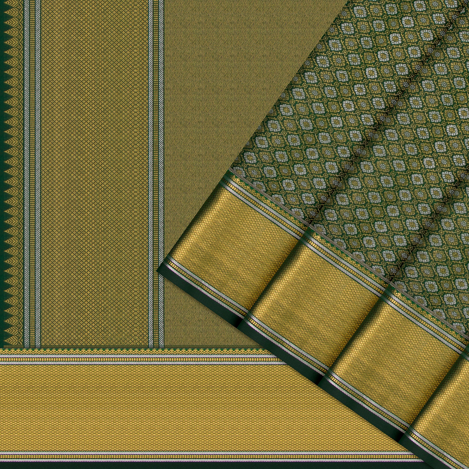 Kanakavalli Kanjivaram Silk Sari 26-595-HS001-02151 - Cover View