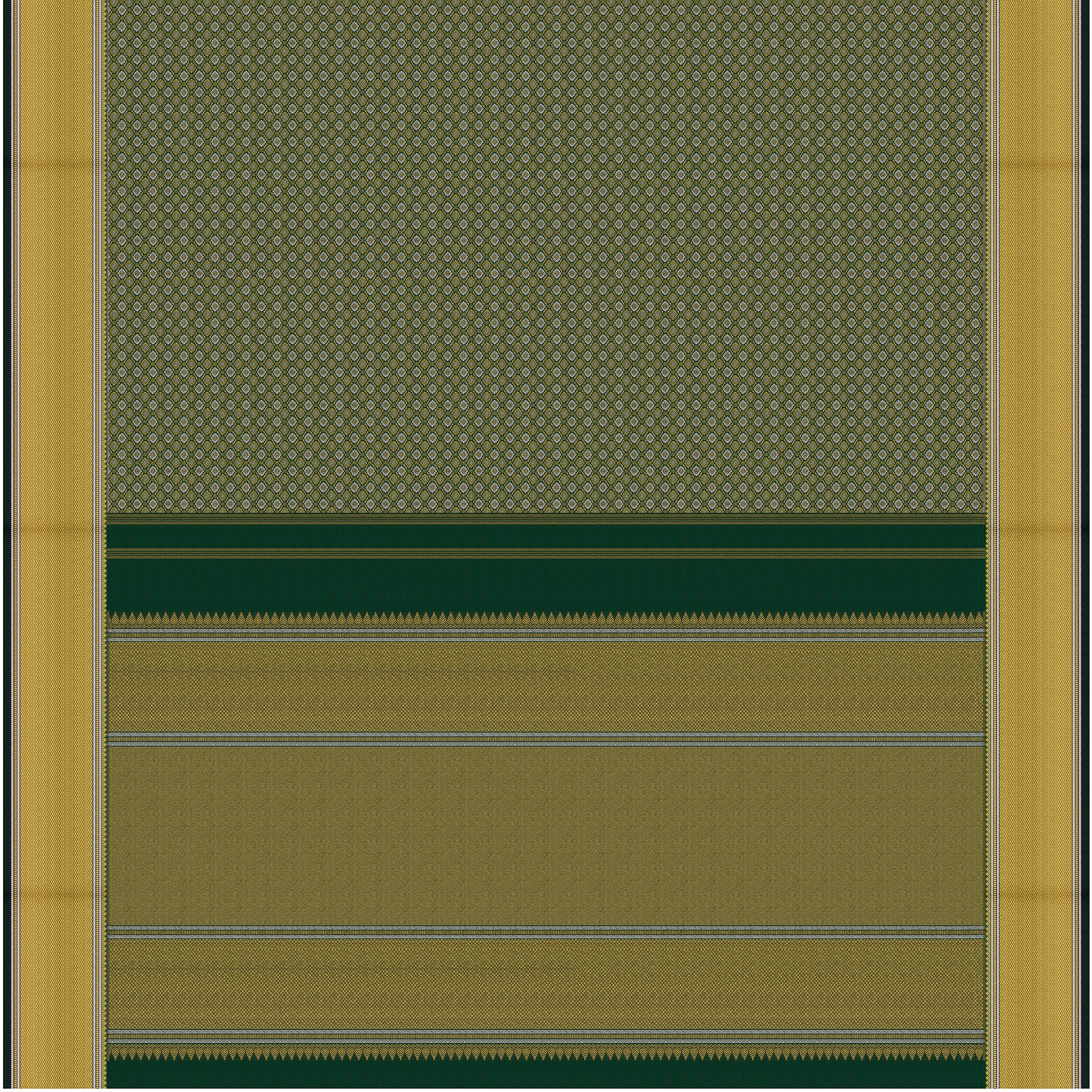 Kanakavalli Kanjivaram Silk Sari 26-595-HS001-02151 - Full View
